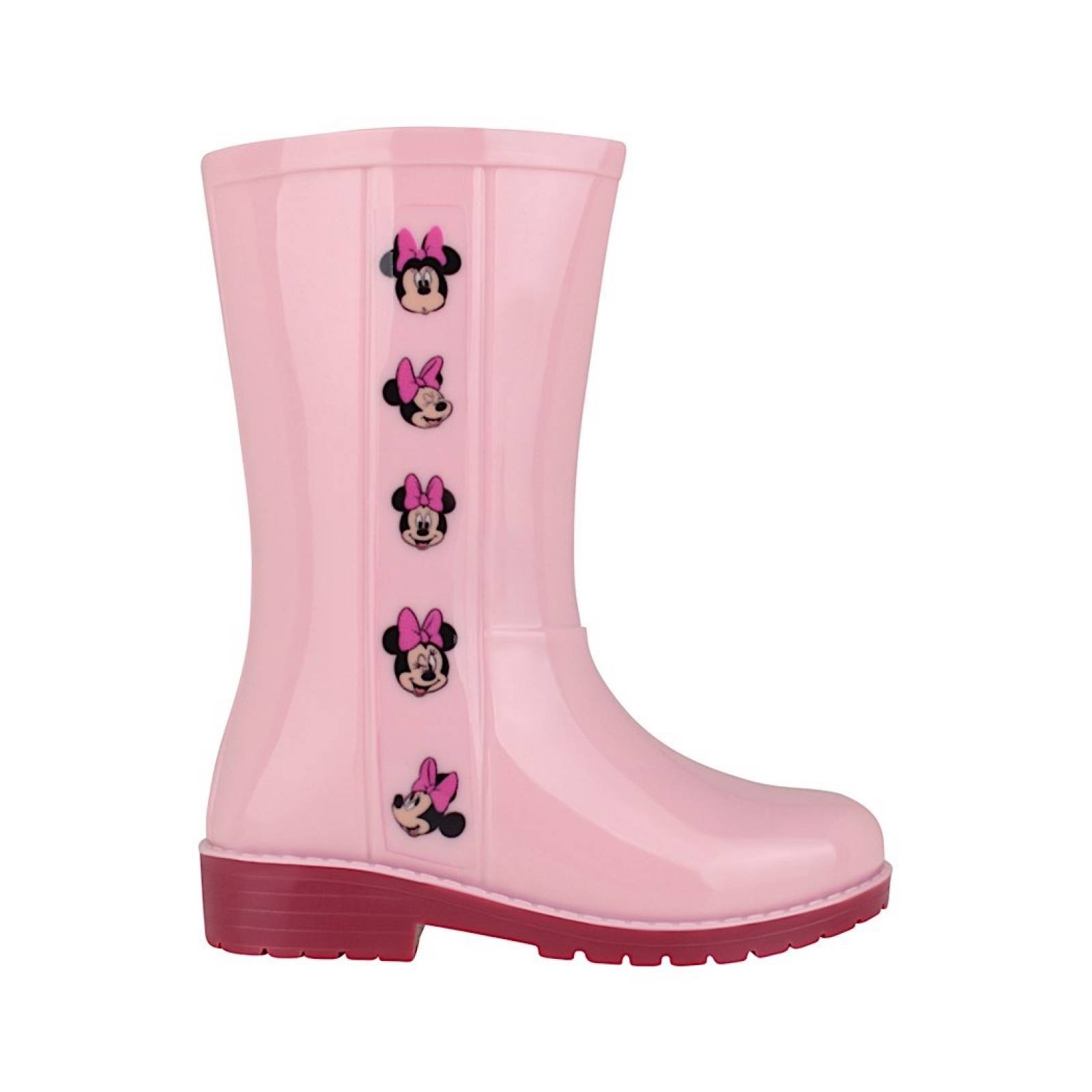 BOTAS PARA LLUVIA MINNIE MOUSE NIÑA 12070 SINTÉTICO ROSA