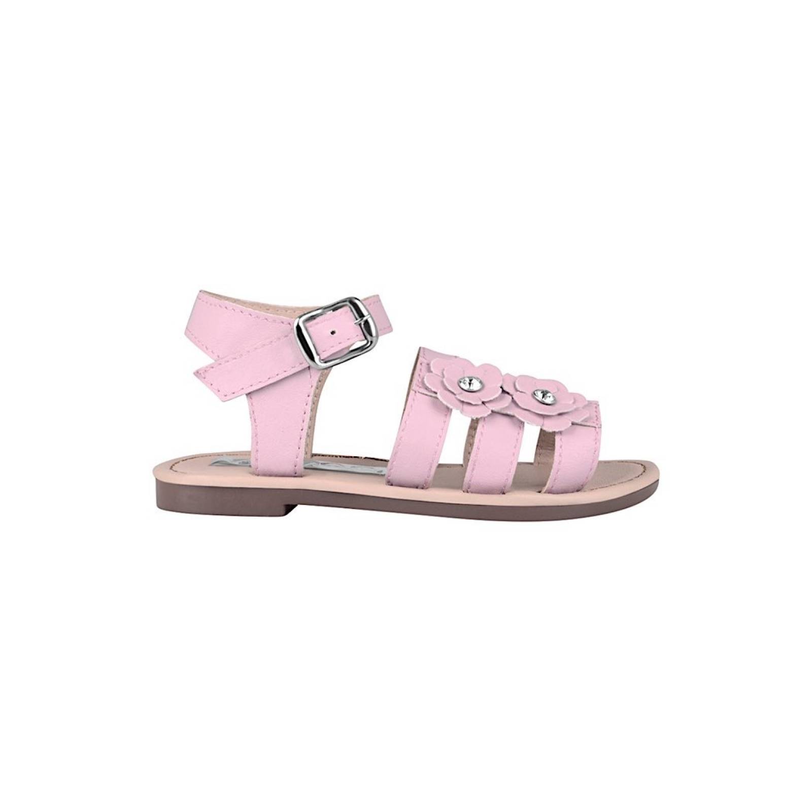 HUARACHES NIÑA STYLO 5033 SIMIPIEL ROSA