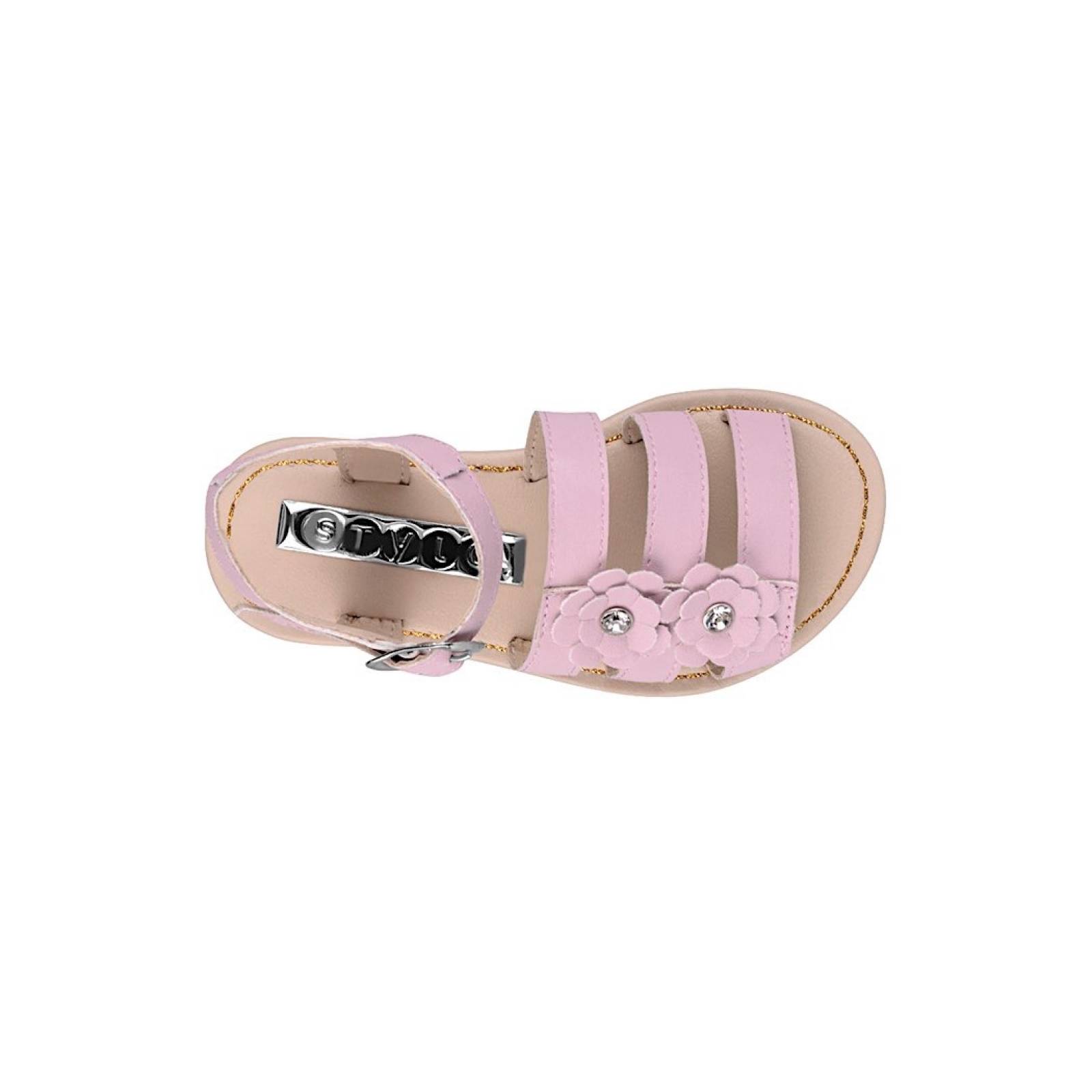 HUARACHES NIÑA STYLO 5033 SIMIPIEL ROSA