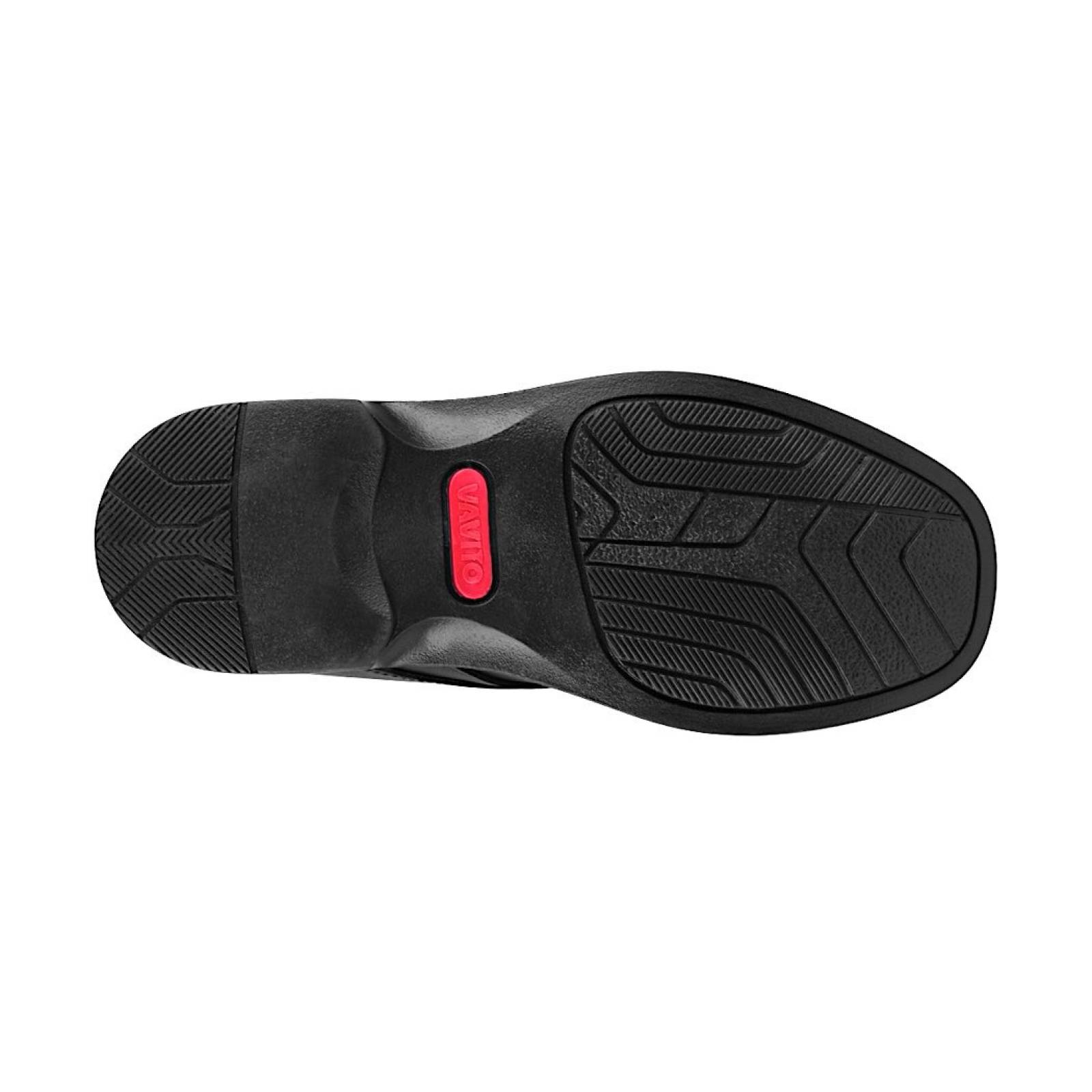 ZAPATOS ESCOALRES JOVEN V4502 PIEL NEGRO