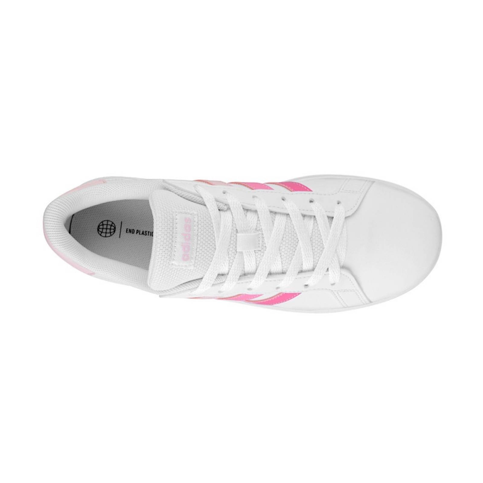 TENIS DAMA ADIDAS GRAND COURT IG0440 SIMIPIEL BLANCO