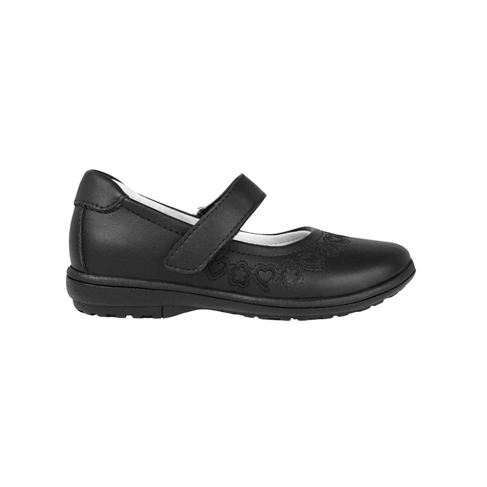 ZAPATOS CLASICOS DOMINIQ 2183 15-17 SIMIPIEL NEGRO