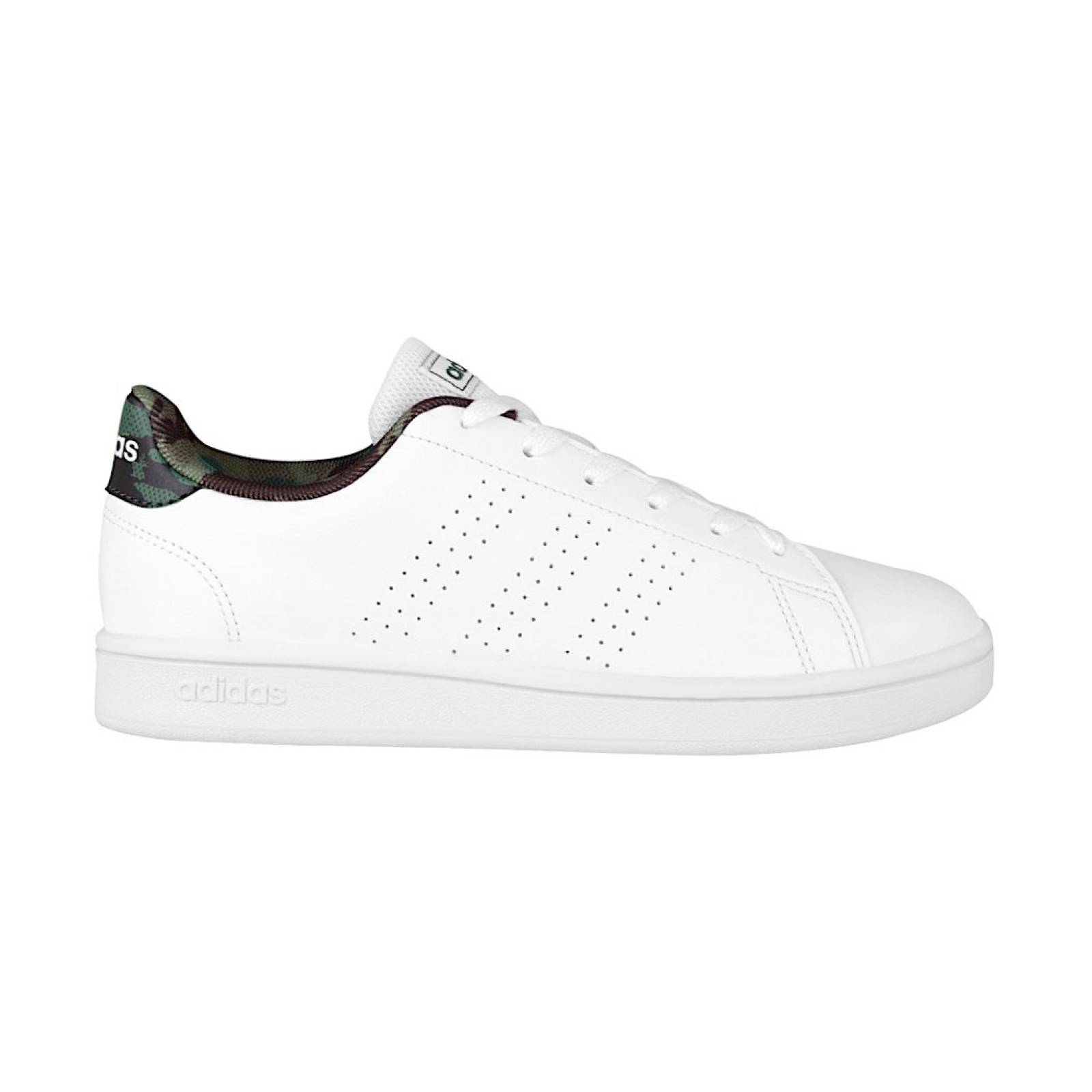 TENIS JOVEN ADIDAS ADVANTAGE GW9283 SIMIPIEL BLANCO