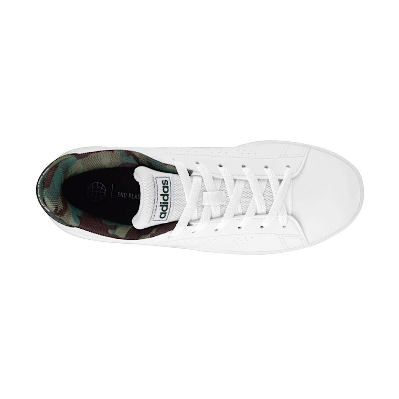 TENIS JOVEN ADIDAS ADVANTAGE GW9283 SIMIPIEL BLANCO