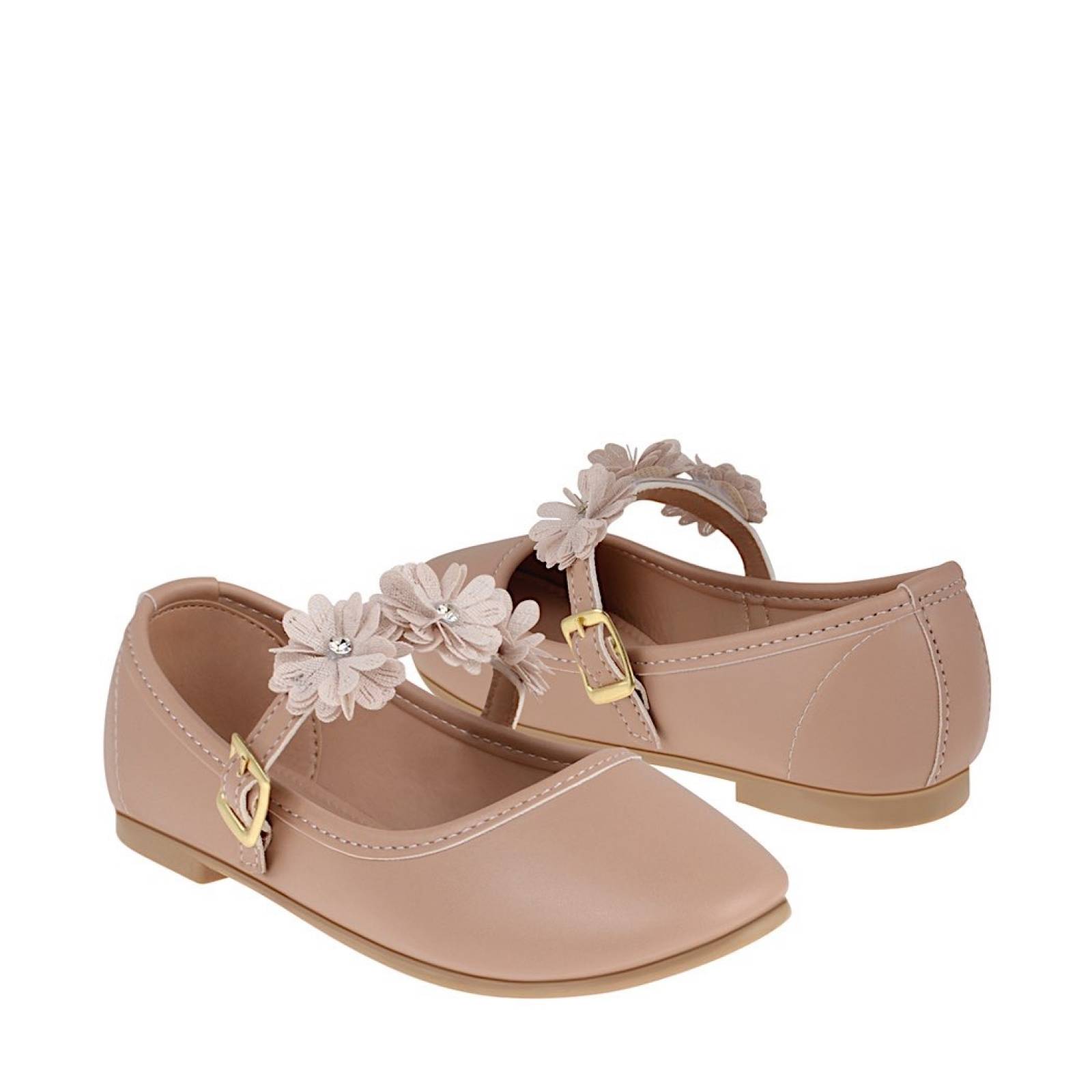 Zapatos beige shops para niña