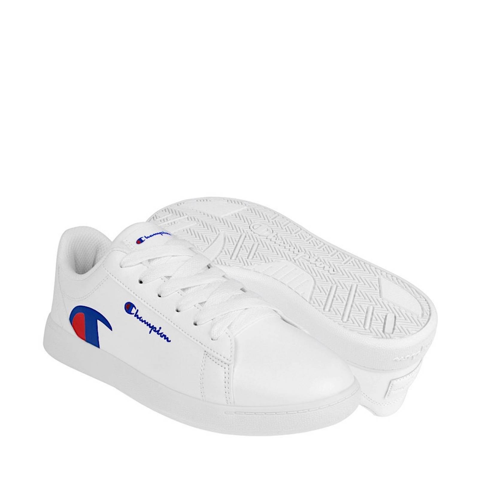 TENIS CASUALES DAMA CHAMPION CAS10408W SIMIPIEL BLANCO