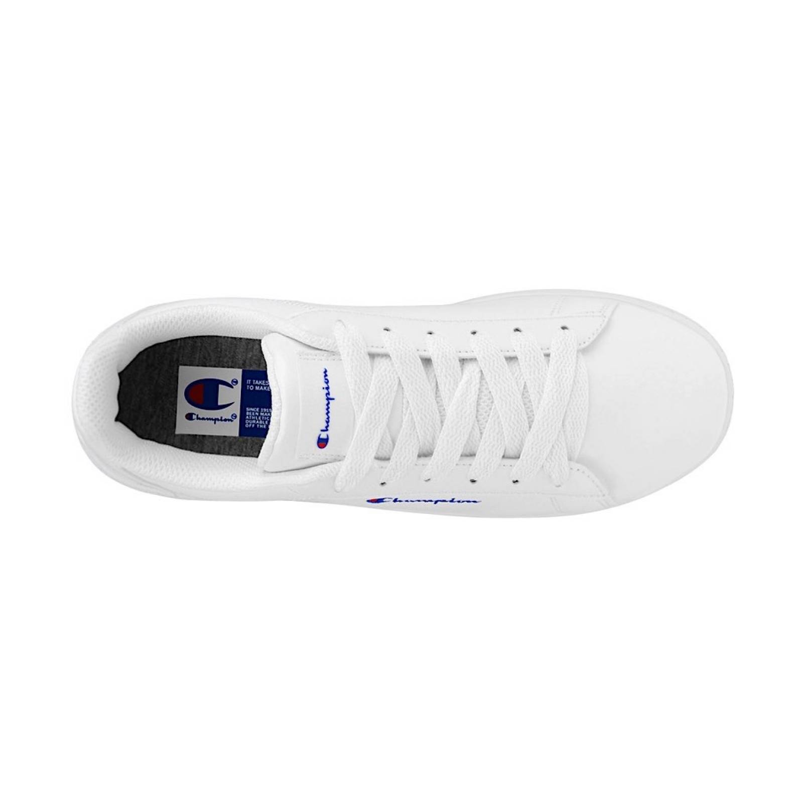 TENIS CASUALES DAMA CHAMPION CAS10408W SIMIPIEL BLANCO