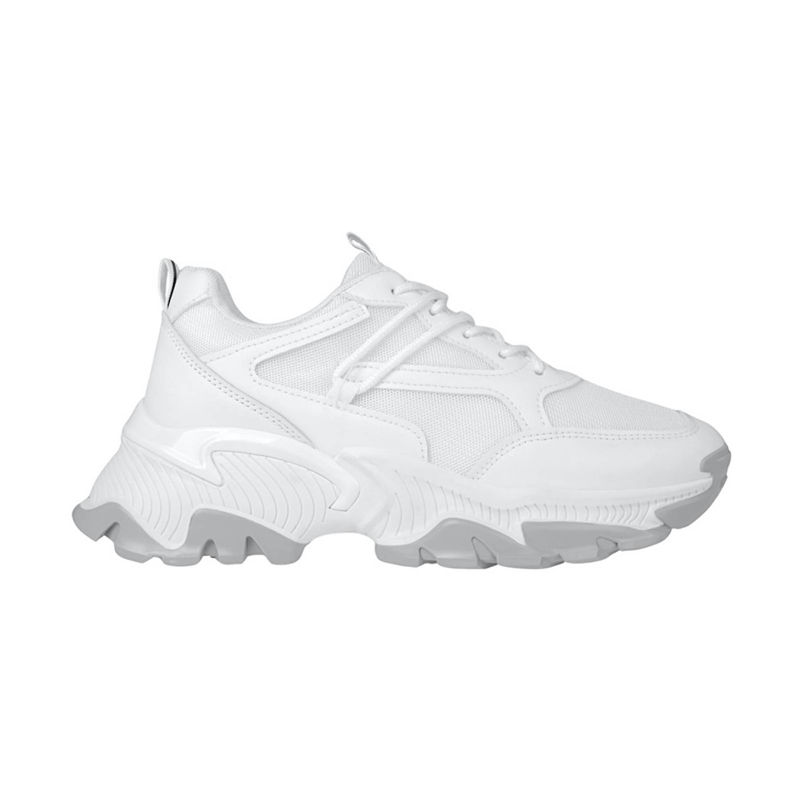 TENIS CASUALES DAMA BLACK REPUBLIC 1926 TEXTIL BCO