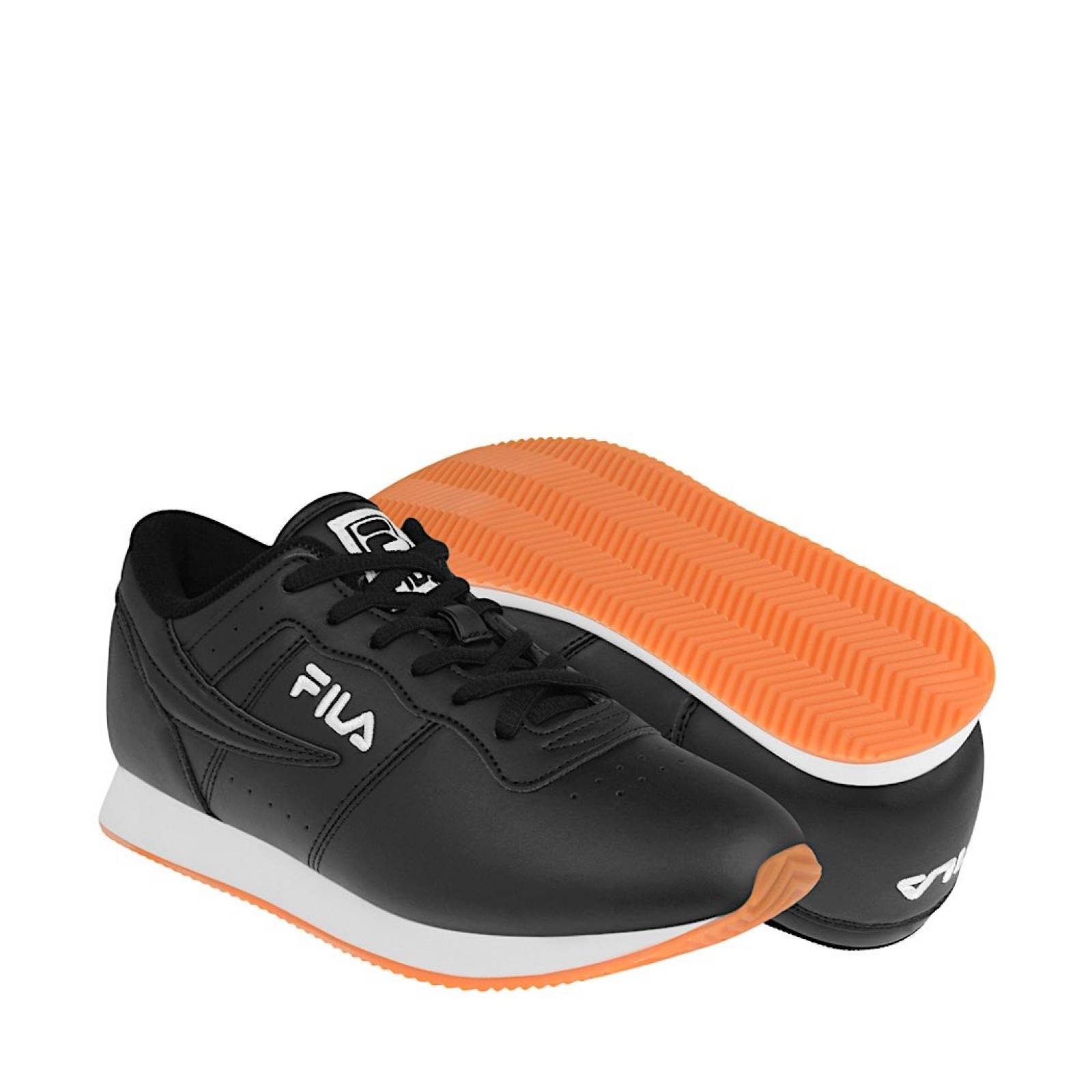 TENIS DAMA FILA MACHU 5CM00619022 SIMIPIEL NEGRO