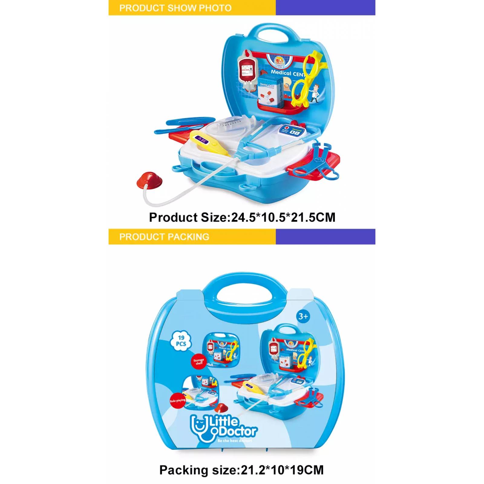 Maletin De Doctor Little Doctor 19pcs