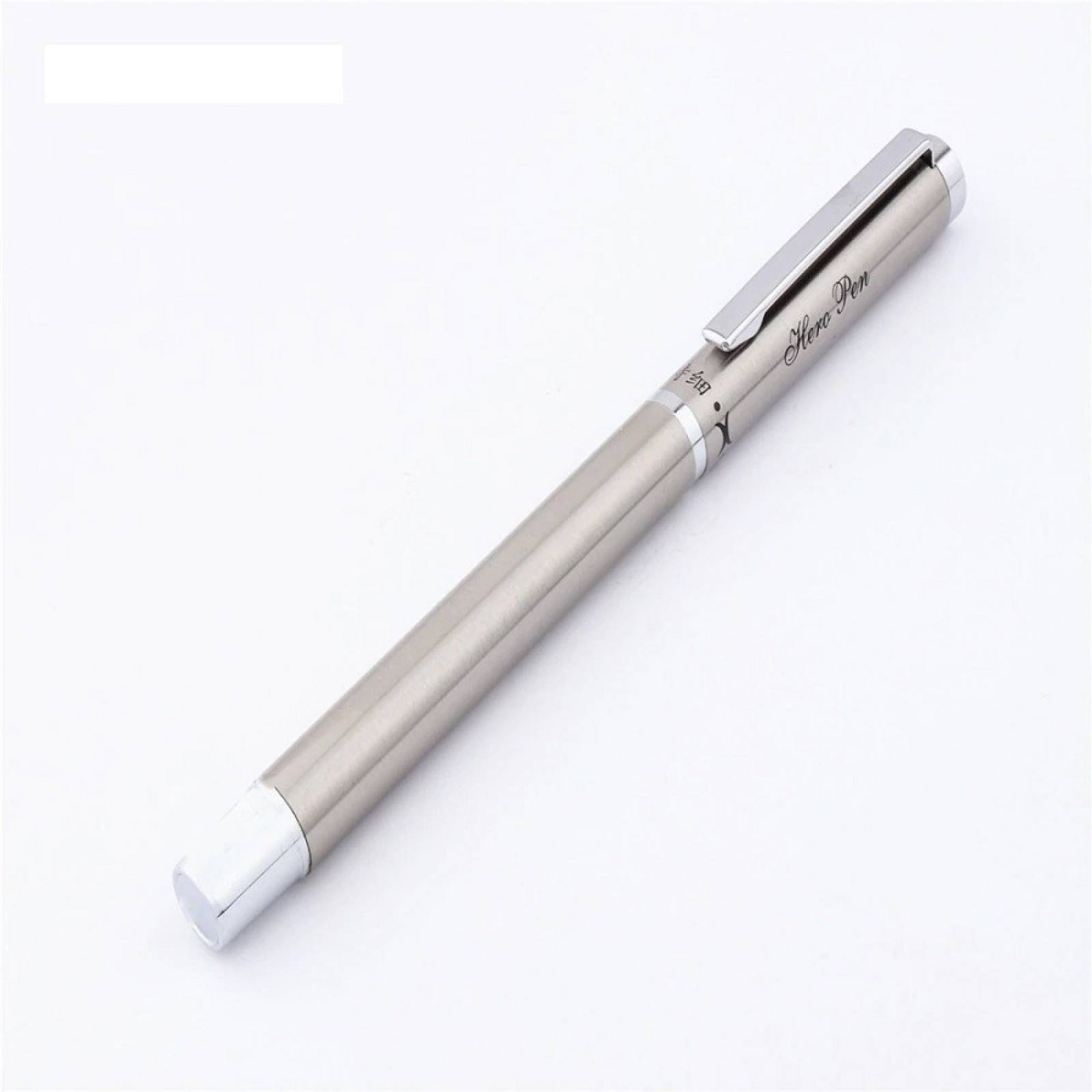 Pluma Fuente Marca Hero Modelo 926 Acero