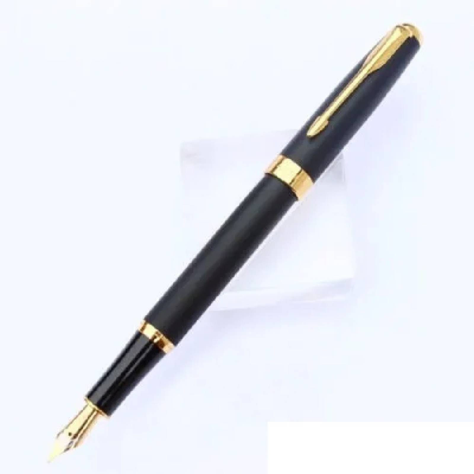Pluma Fuente Marca Baoer Modelo 388 Color Negro Mate