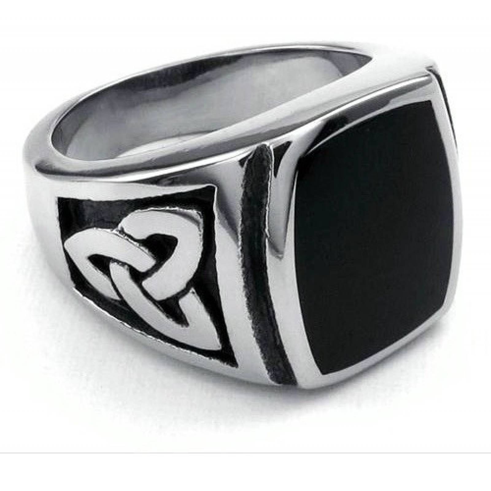 Anillo Hombre Acero Marca Manolo Modelo Versalles