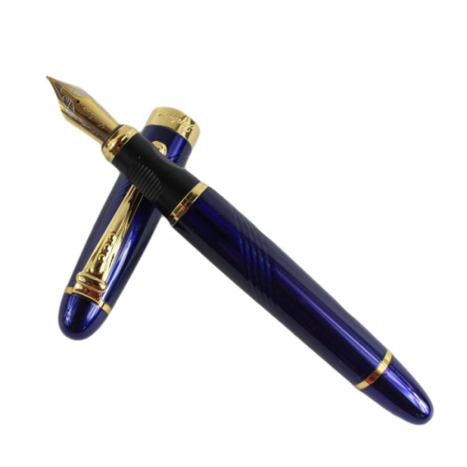 Pluma Fuente Marca Jinhao Modelo X450 Espiral Azul