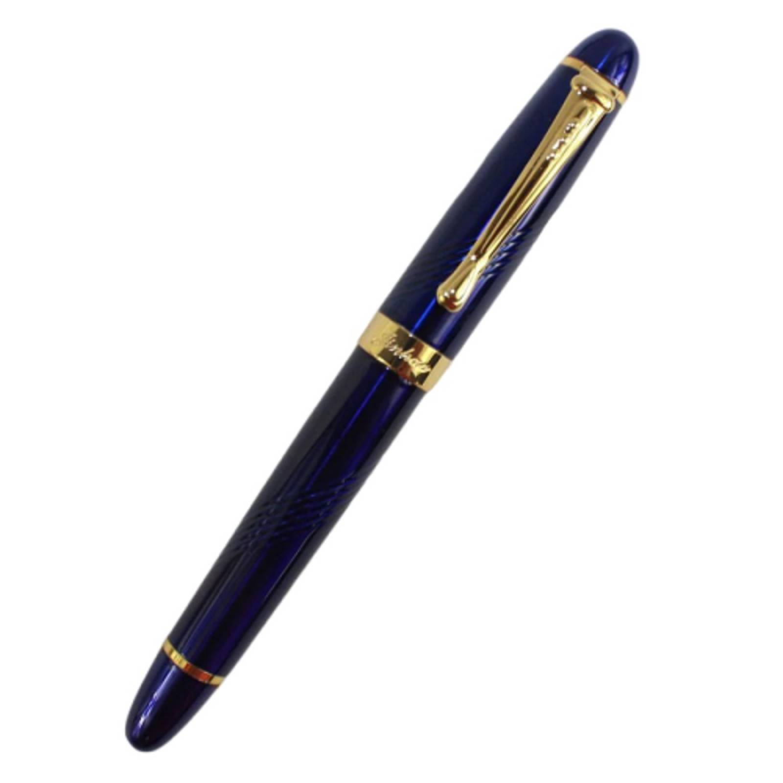 Pluma Fuente Marca Jinhao Modelo X450 Espiral Azul