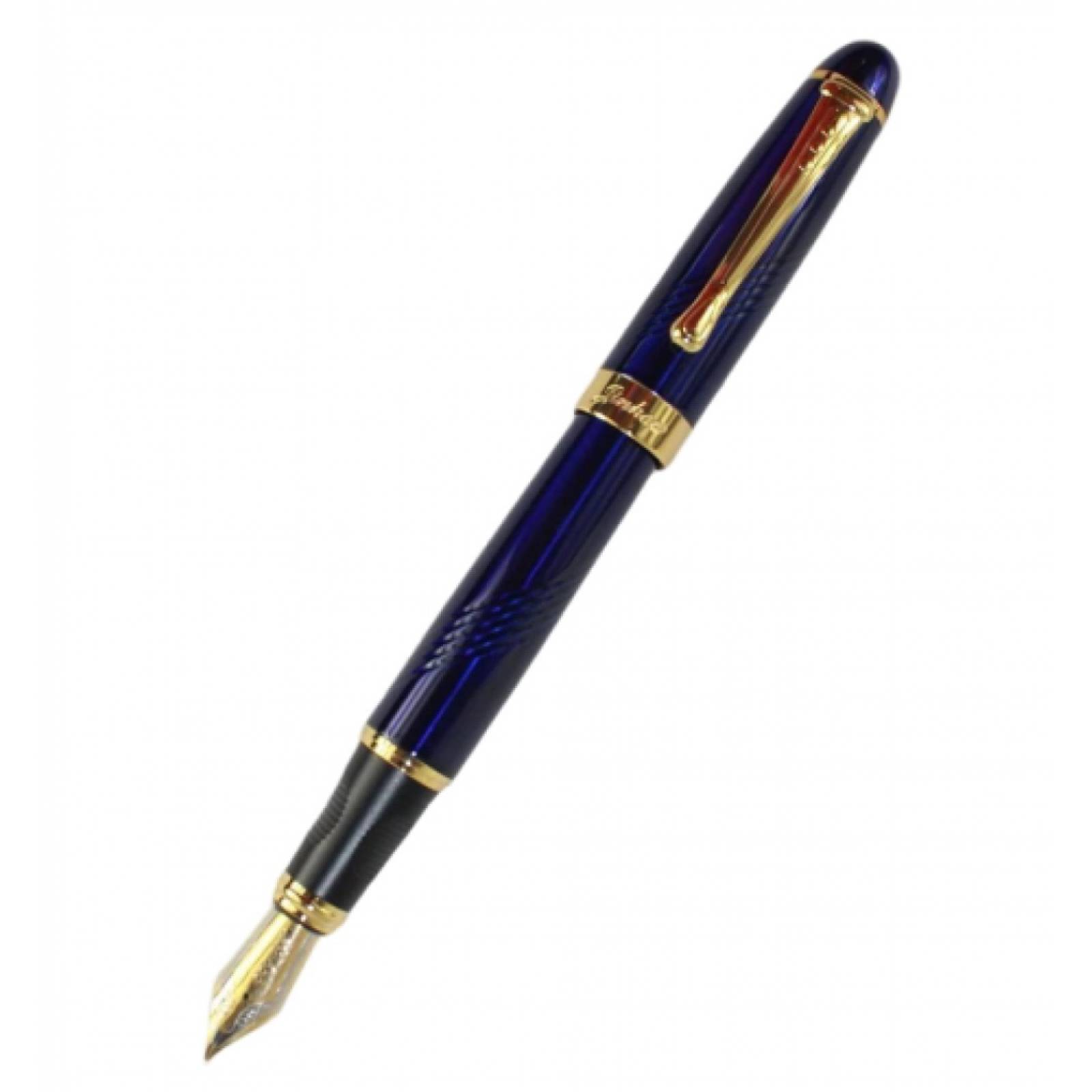 Pluma Fuente Marca Jinhao Modelo X450 Espiral Azul