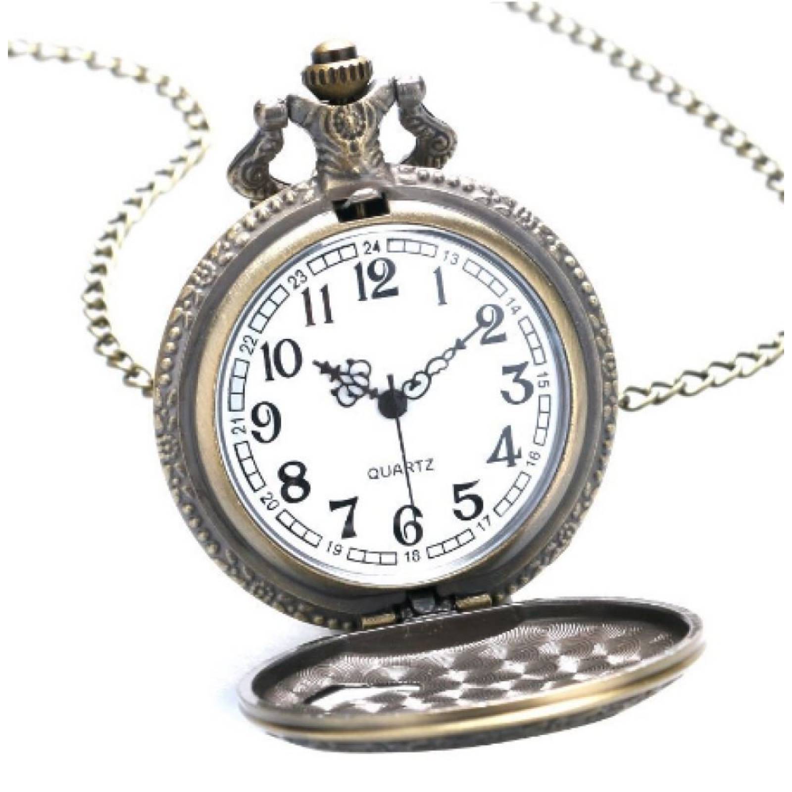 Reloj Colgante Búho Vintage Modelo P915   Metálico   Bronce