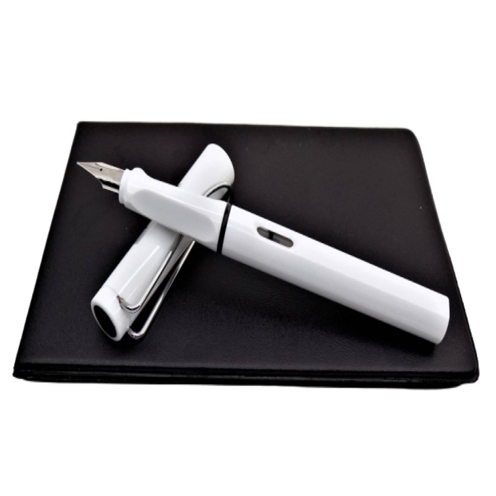 Pluma Fuente Bolígrafo Marca You Ping Modelo 555   Blanco