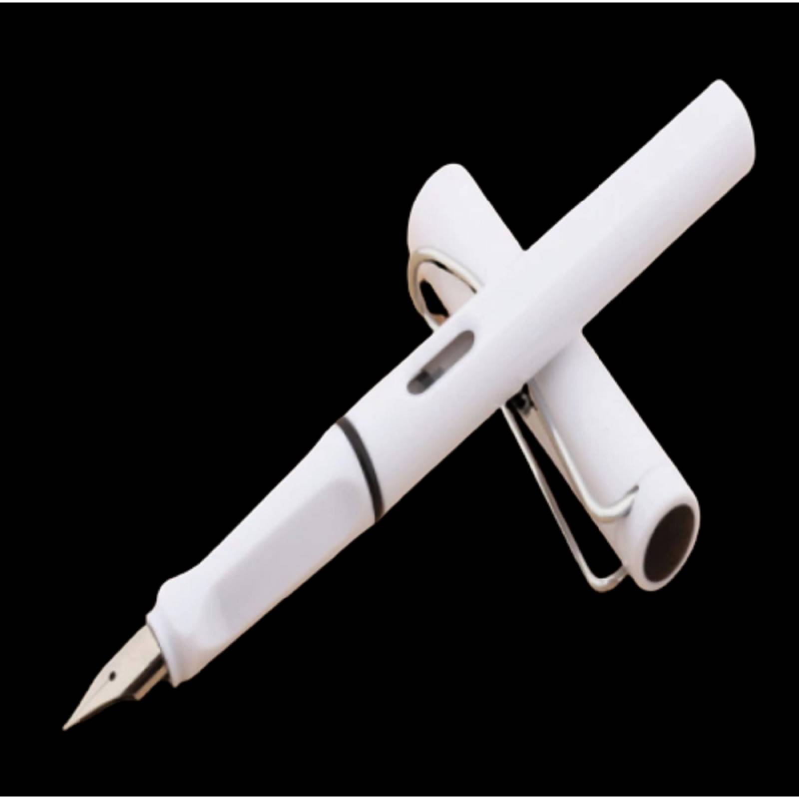 Pluma Fuente Bolígrafo Marca You Ping Modelo 555   Blanco