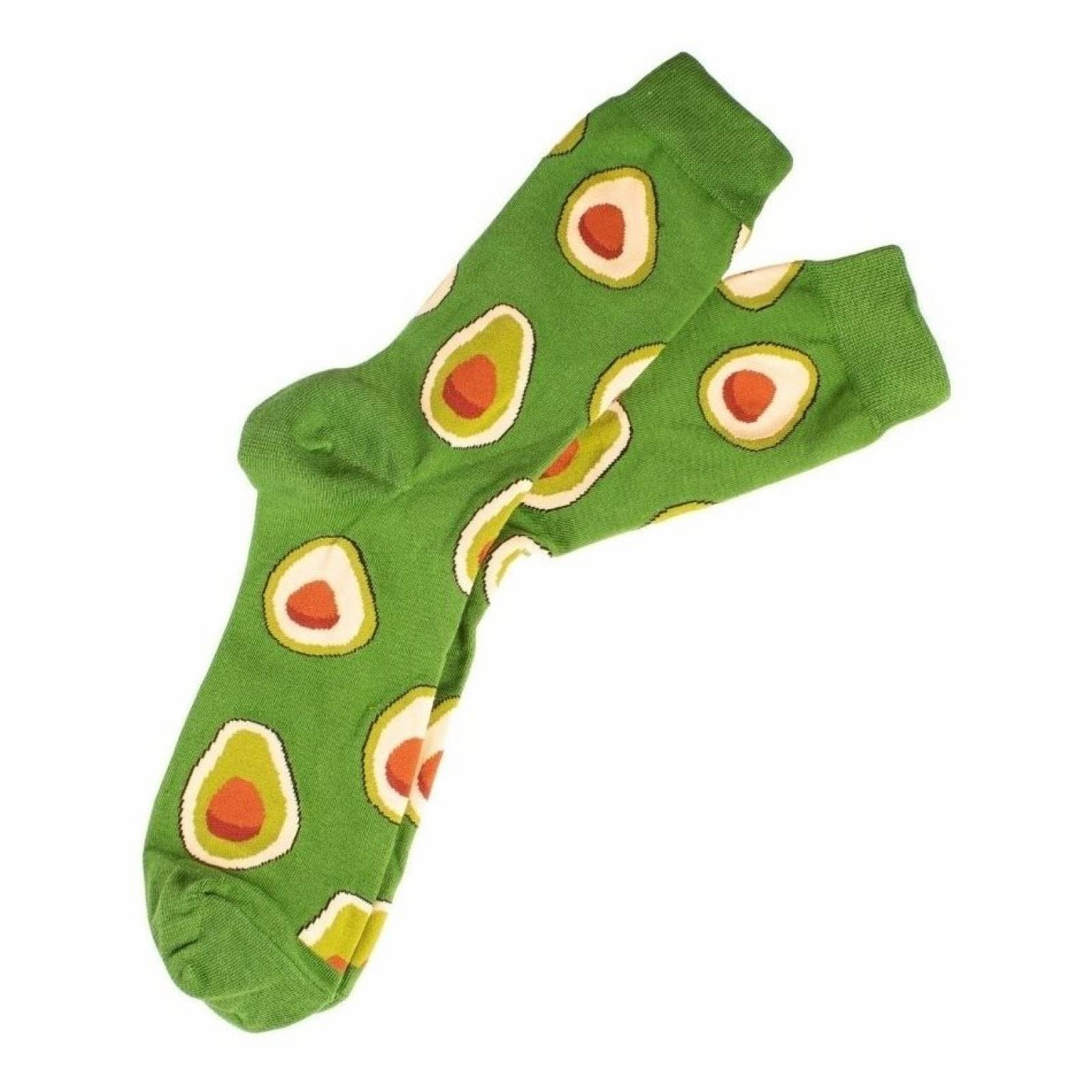 Calcetín Divertido Aguacate