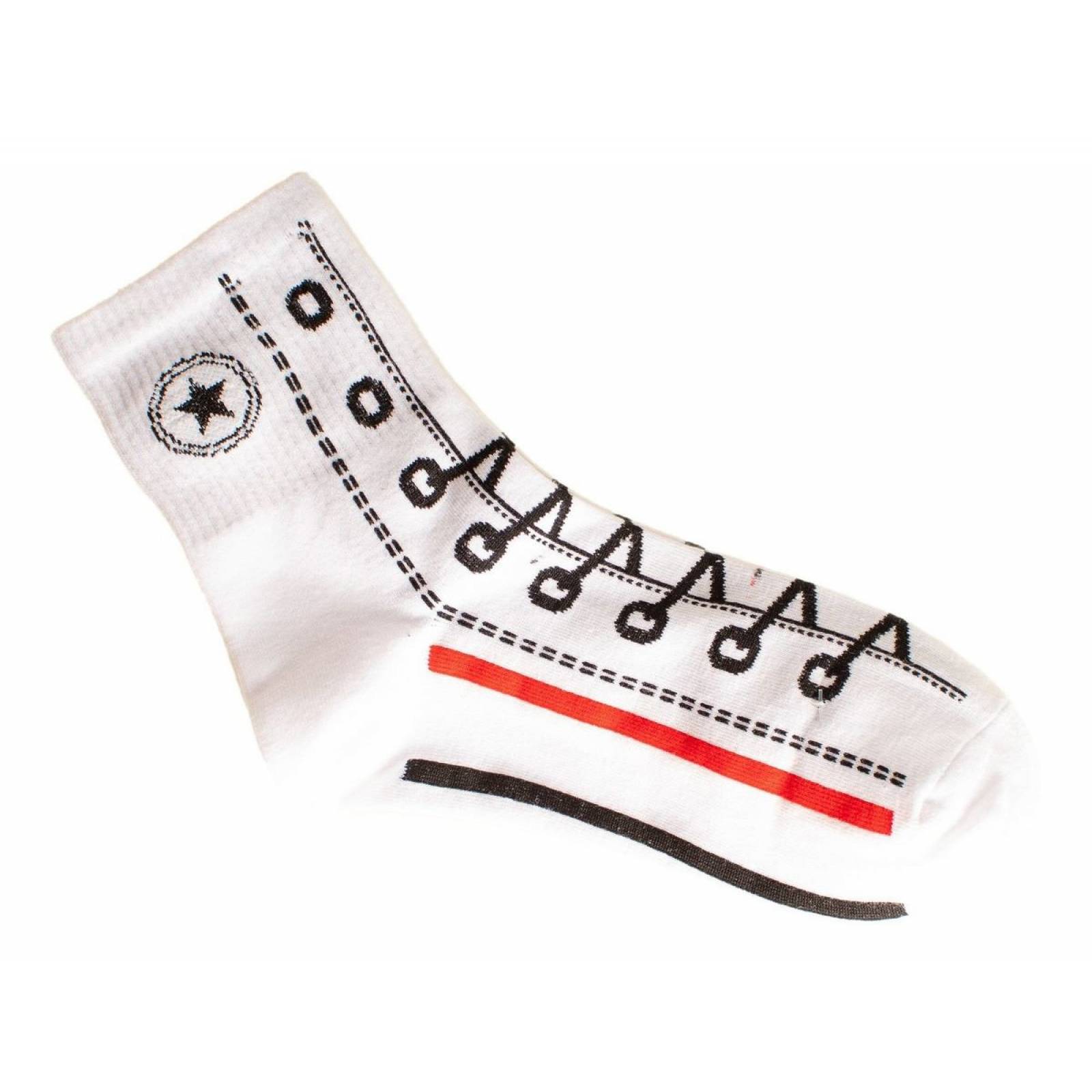 Calcetines Divertidos Para Mujer Botín Tenis   Pack De 5