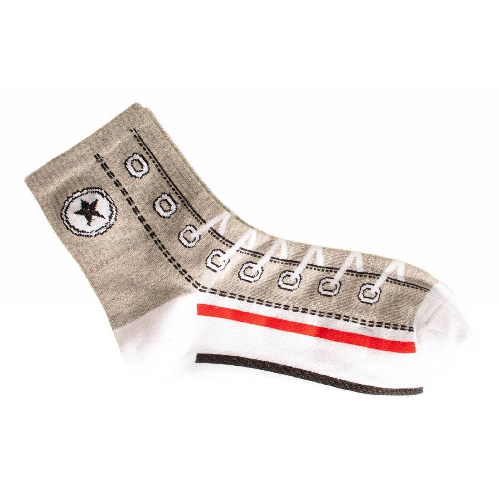 Calcetines Divertidos Para Mujer Botín Tenis   Pack De 5