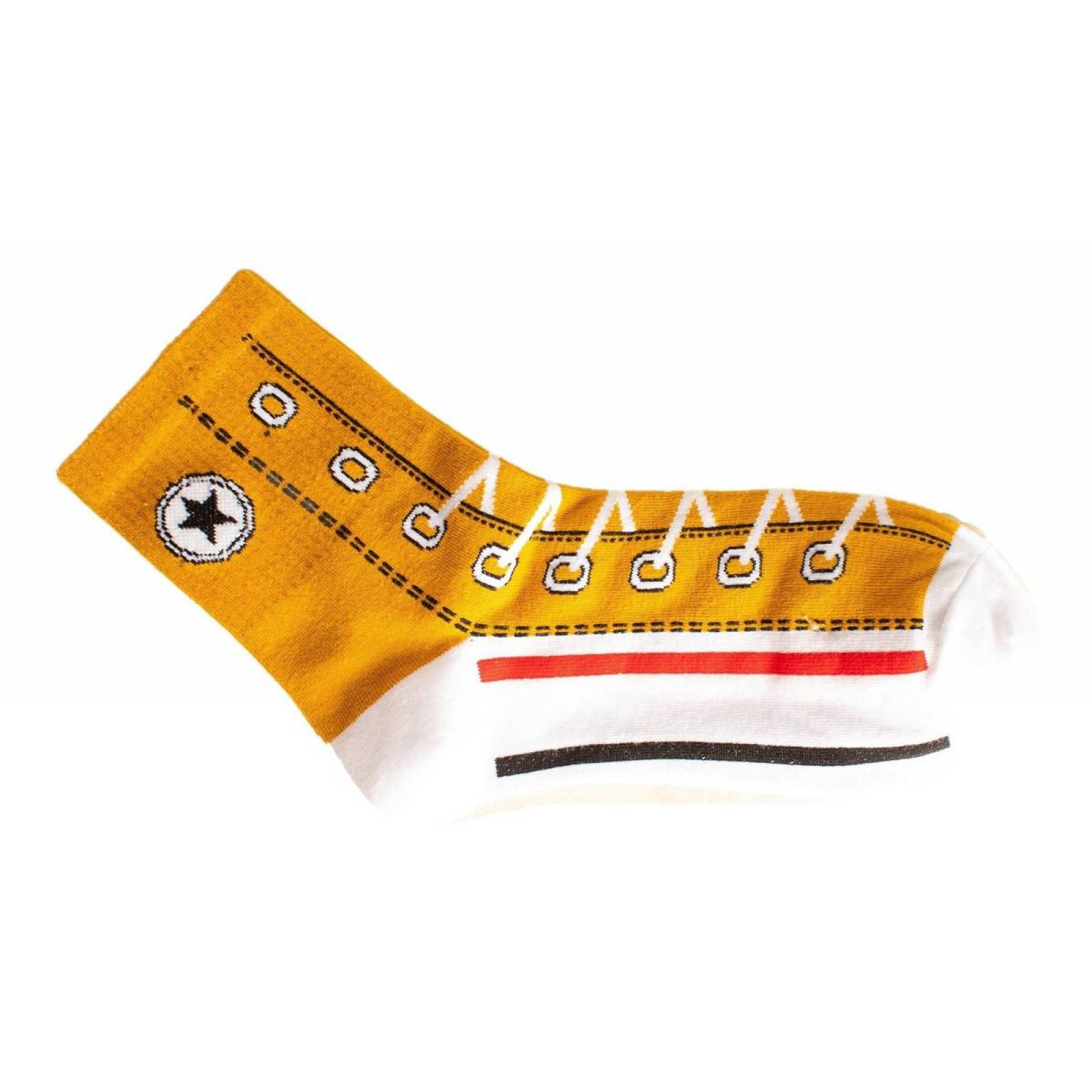 Calcetines Divertidos Para Mujer Botín Tenis   Pack De 5