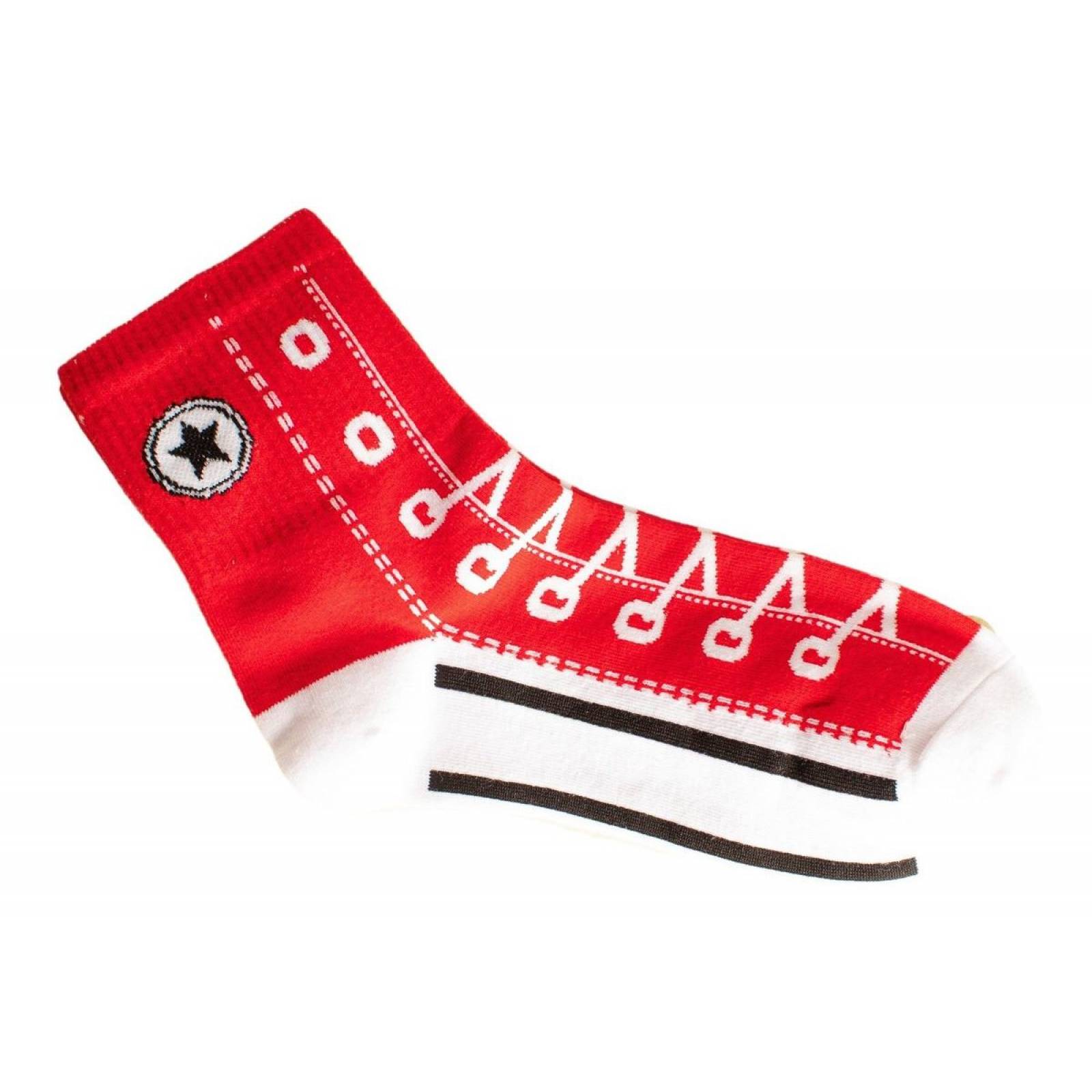 Calcetines Divertidos Para Mujer Botín Tenis   Pack De 5