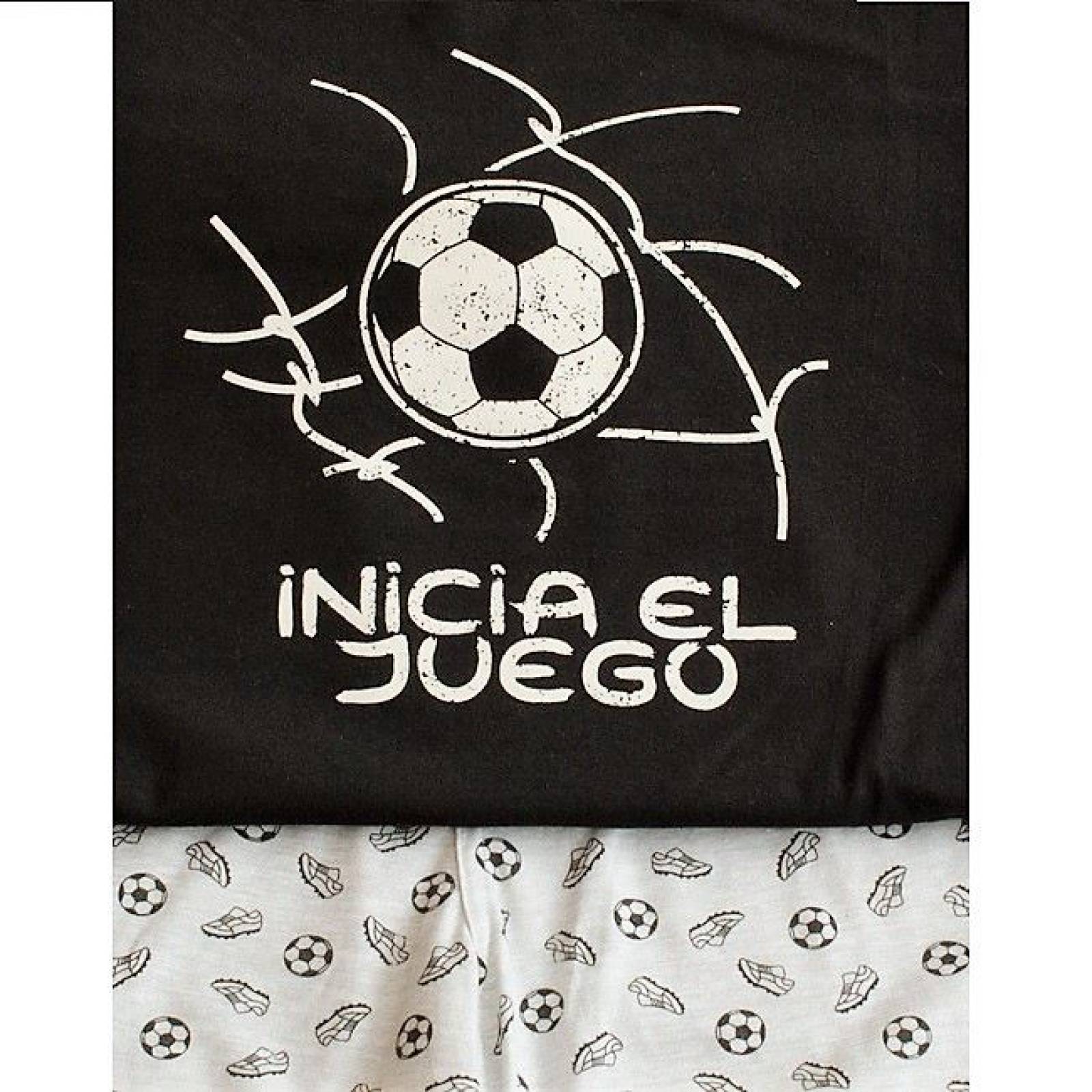 Pijama Hombre Futbolero: Inicia El Juego! Short Y Playera