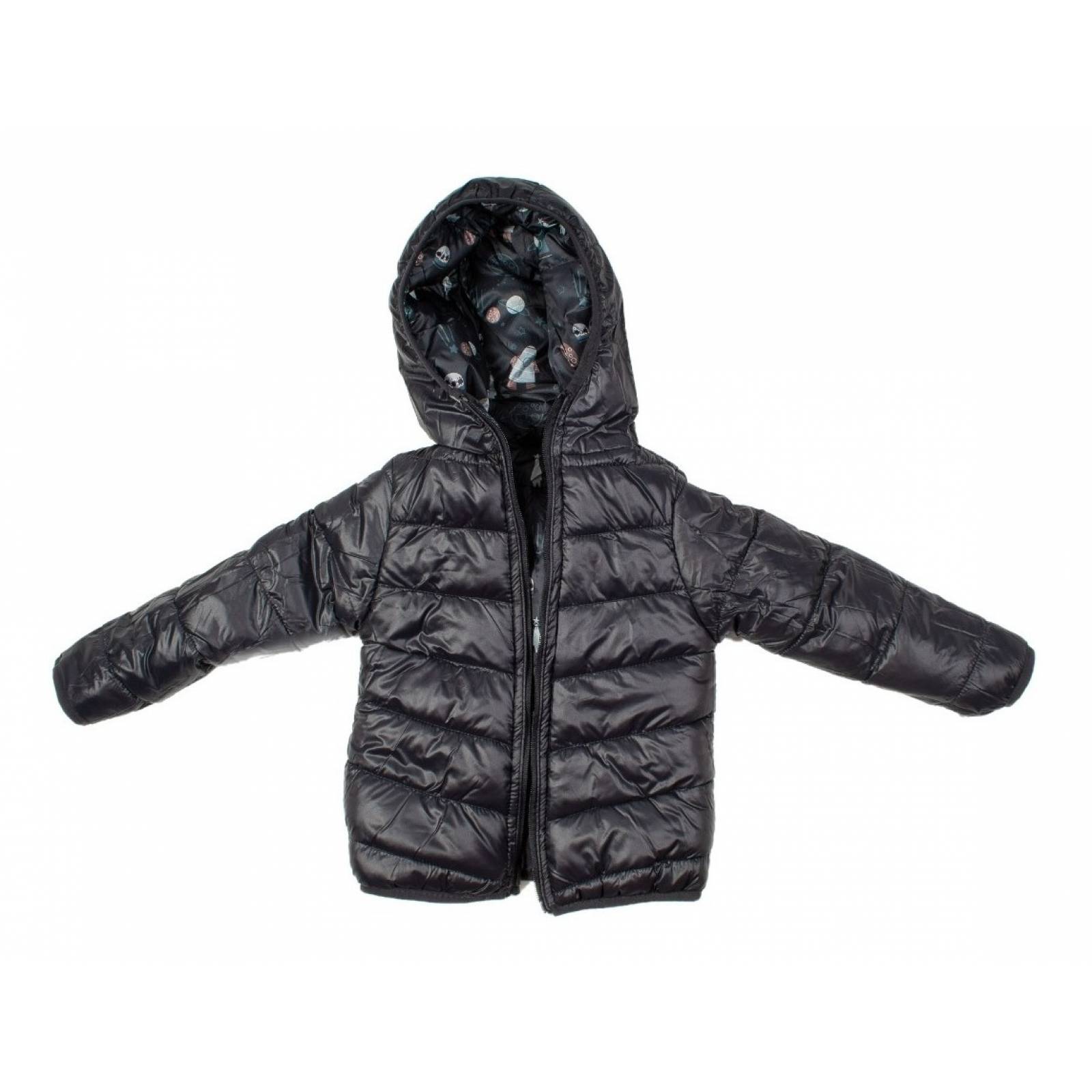 Chamarra Infantil Estampada Doble Vista Cohetes