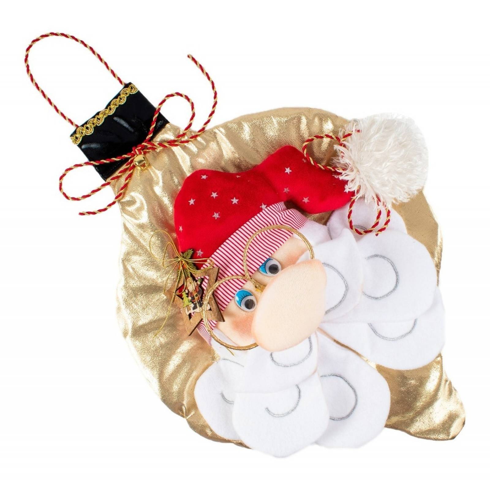 Adorno Para Puerta Navidad Santa Claus Esferas Navideñas