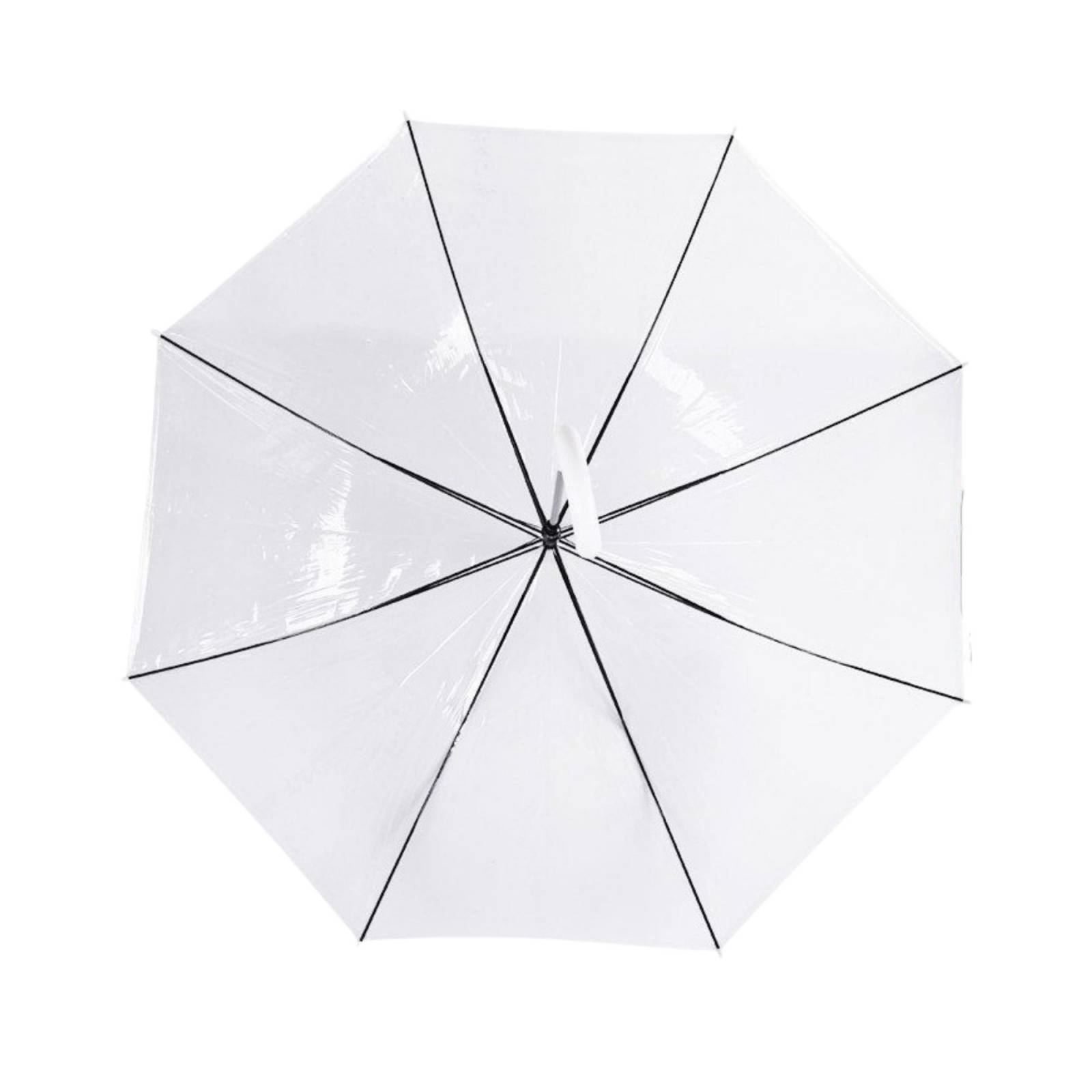 Paraguas transparente Sombrilla de cúpula.
