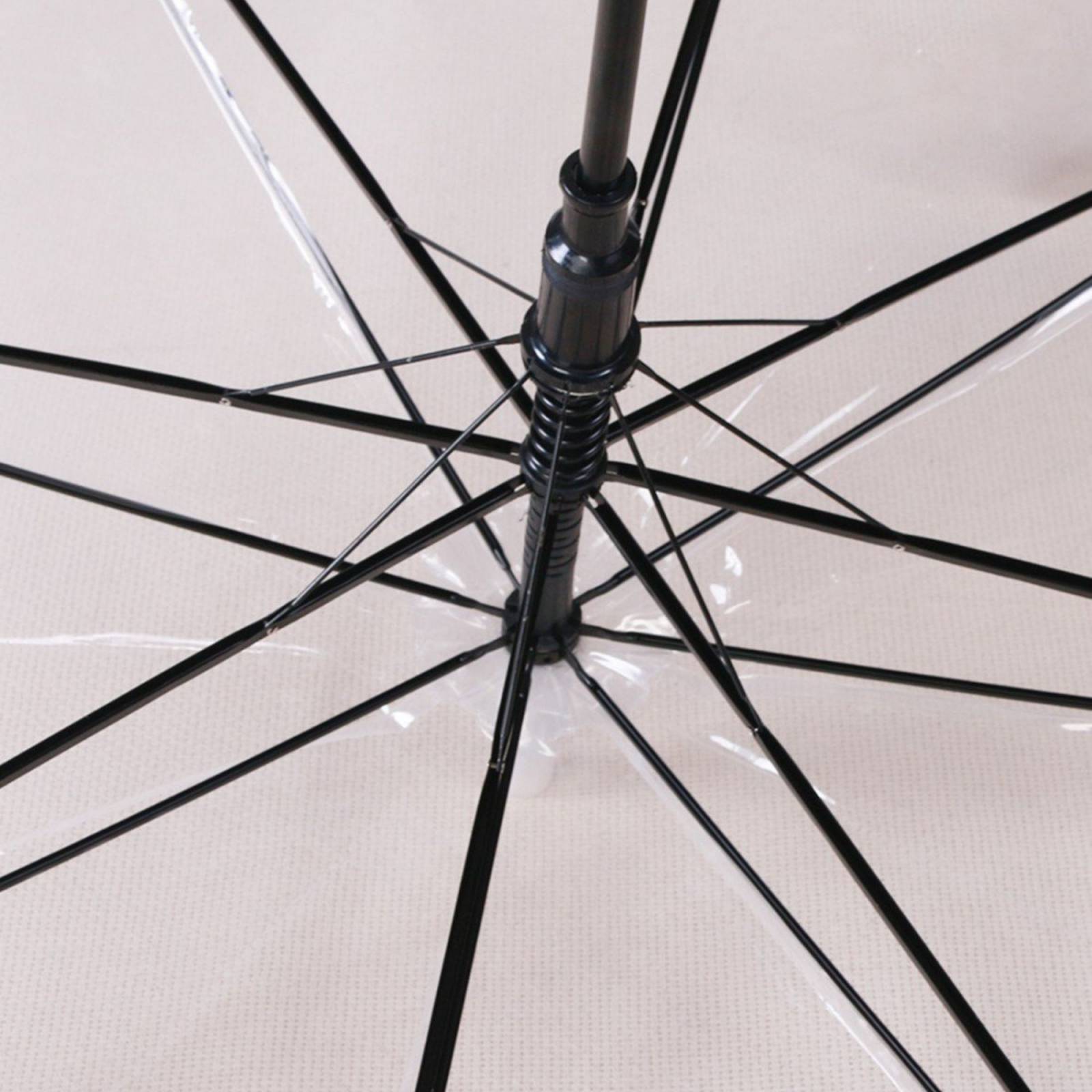 Paraguas transparente Sombrilla de cúpula.