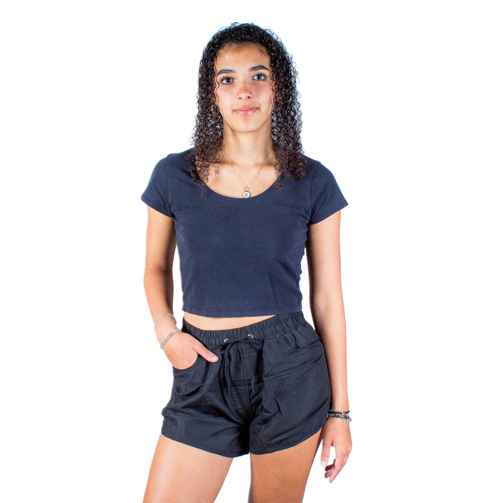 Short De Baño Bañador Para Dama Colores Lisos