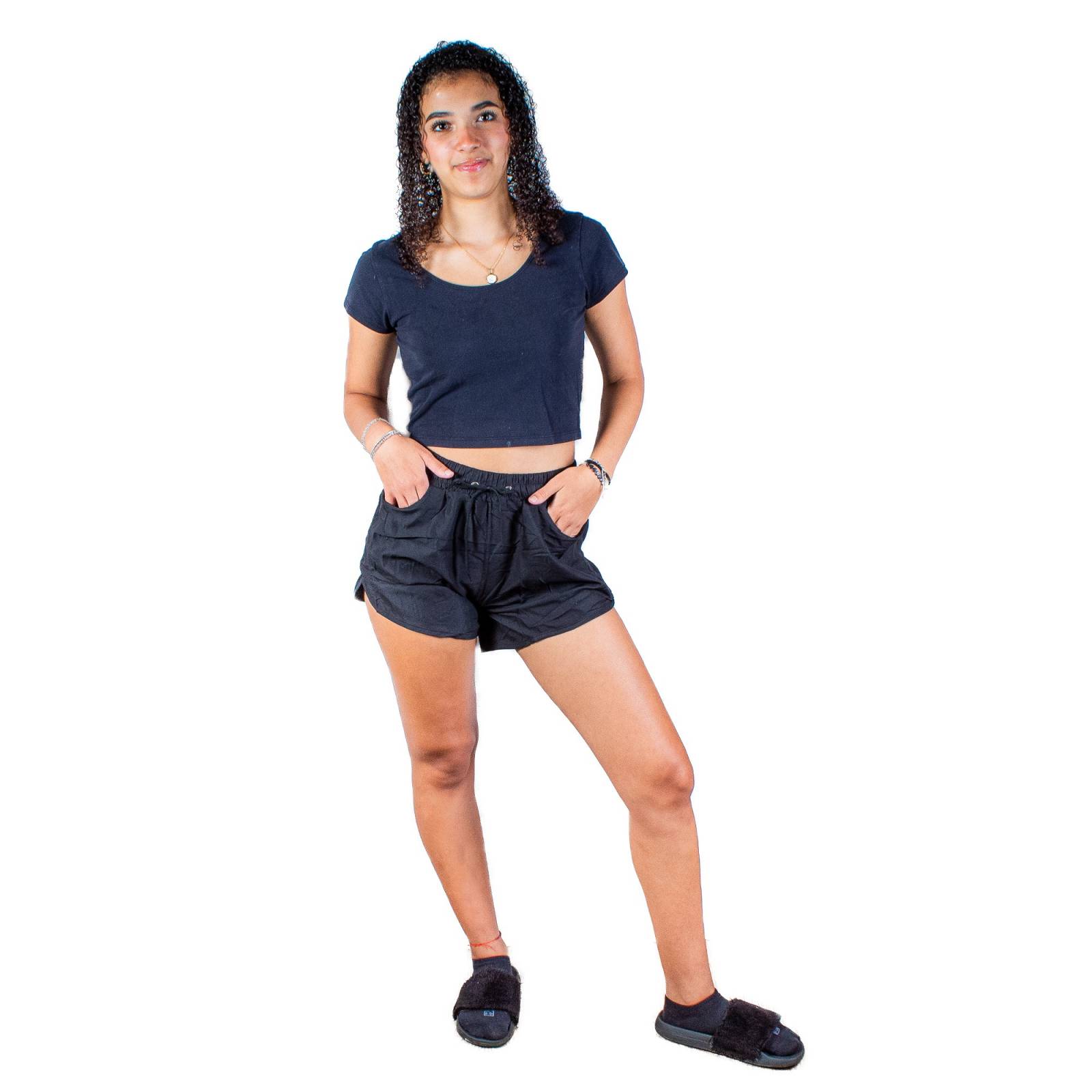 Short De Baño Bañador Para Dama Colores Lisos