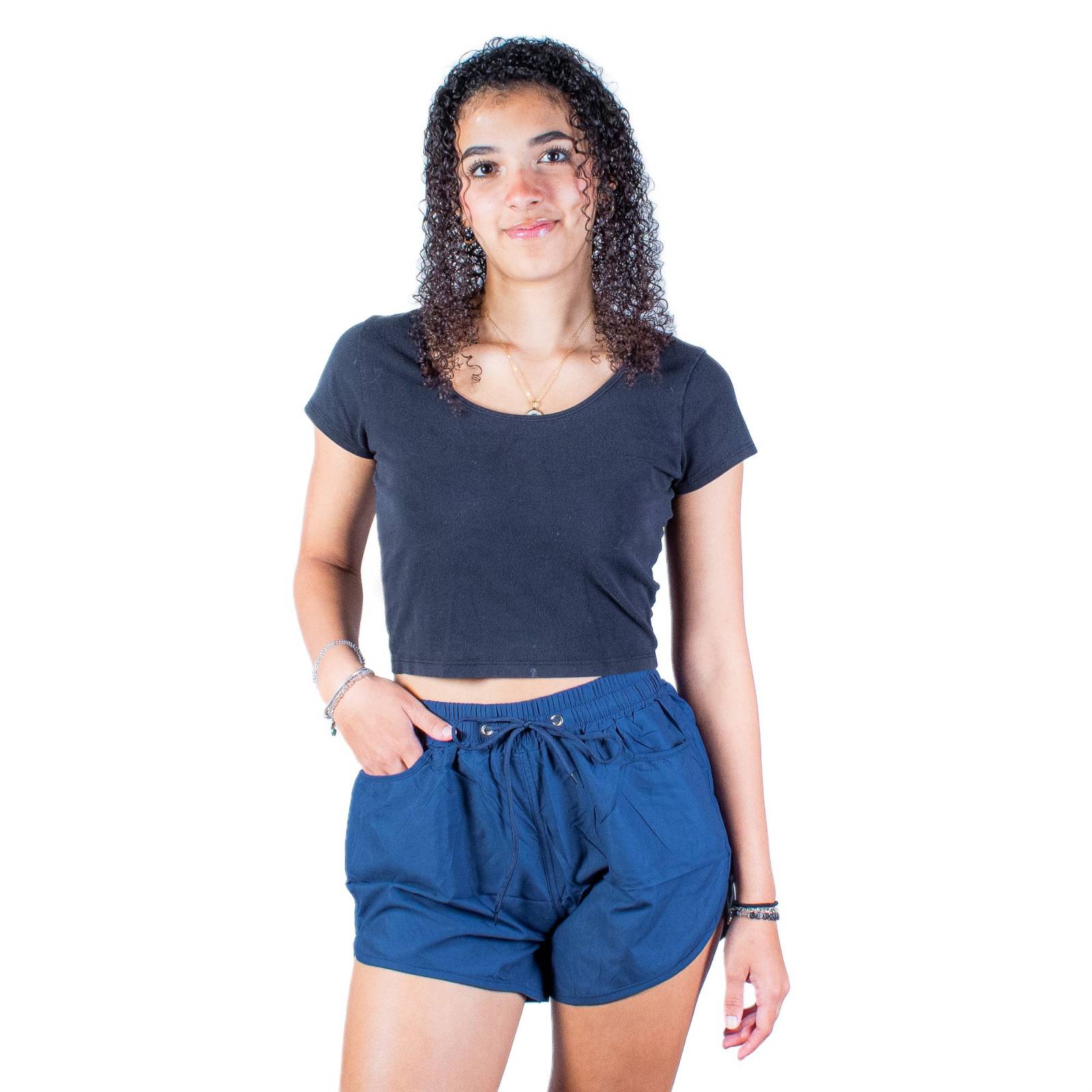 Short De Baño Bañador Para Dama Colores Lisos