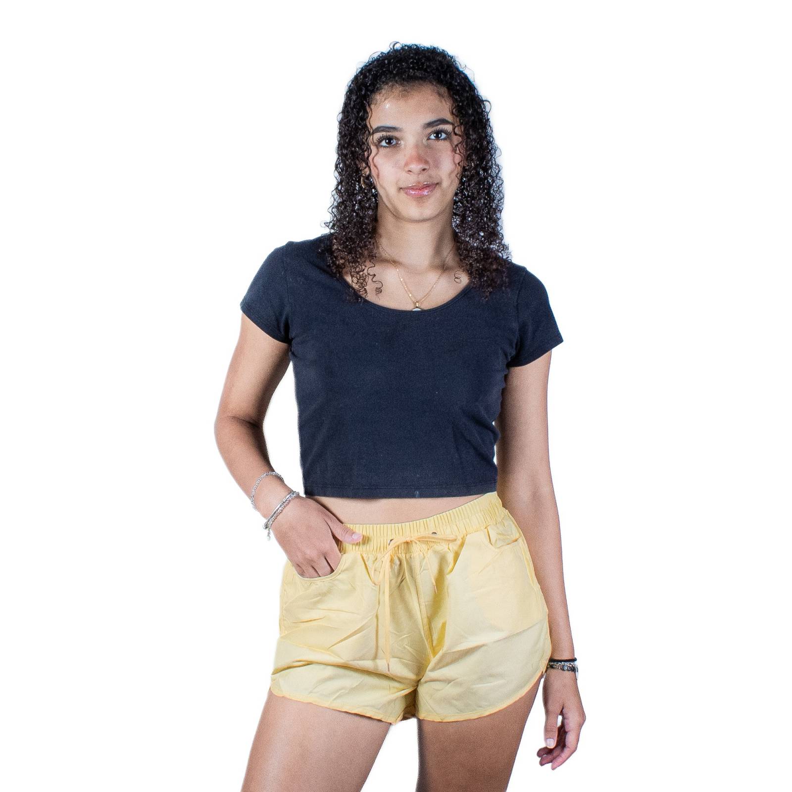 Short De Baño Bañador Para Dama Colores Lisos