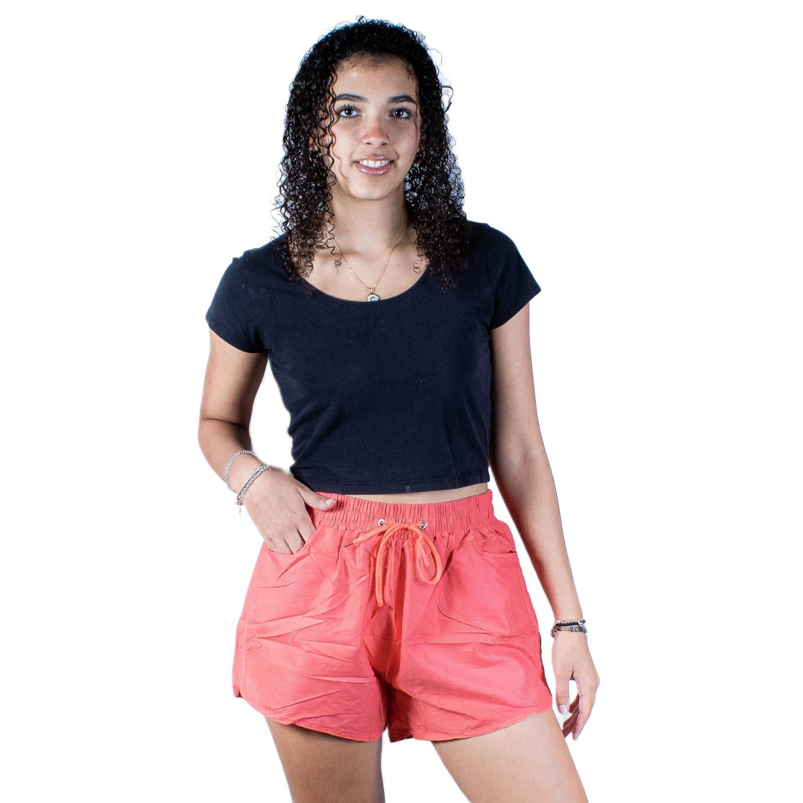 Short De Baño Bañador Para Dama Colores Lisos