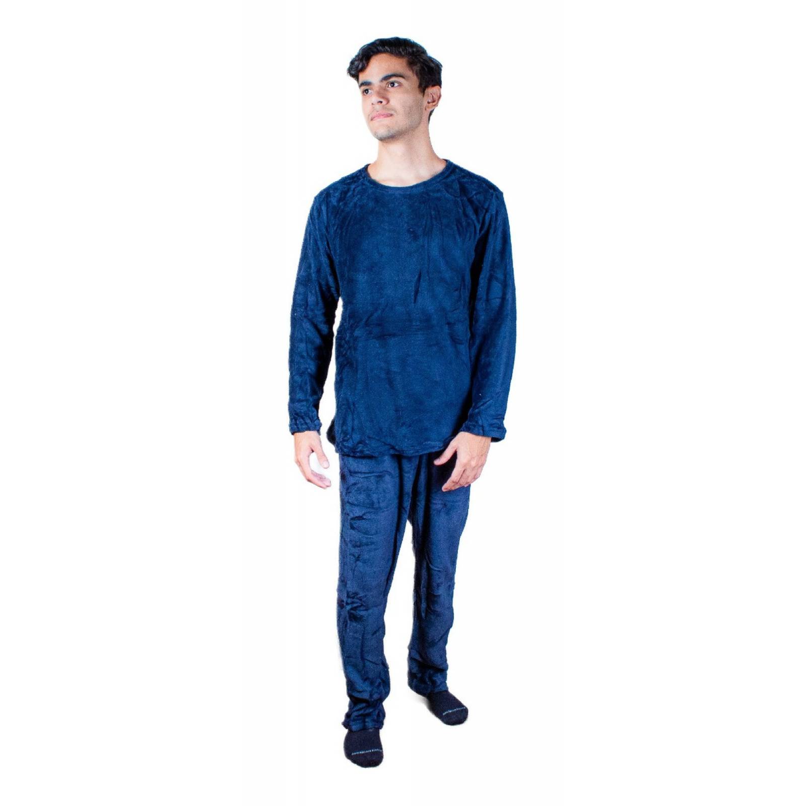 Pijama Para Hombre Unitalla Tela Polar Estampada