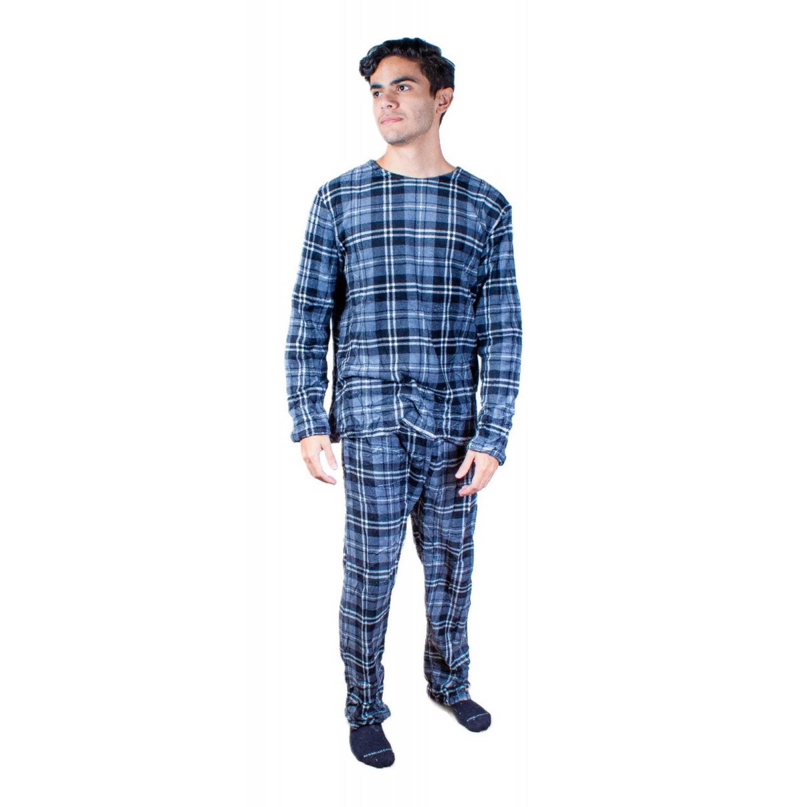 Pijama Para Hombre Unitalla Tela Polar Estampada