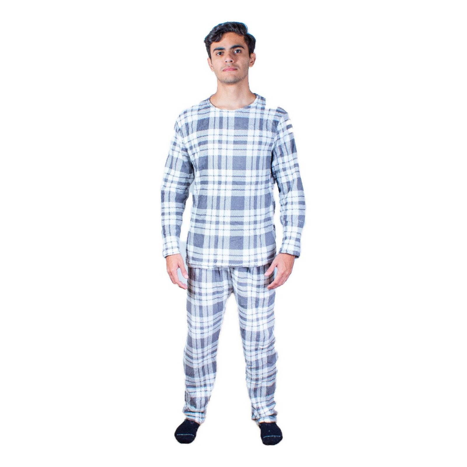 Pijama Para Hombre Unitalla Tela Polar Estampada