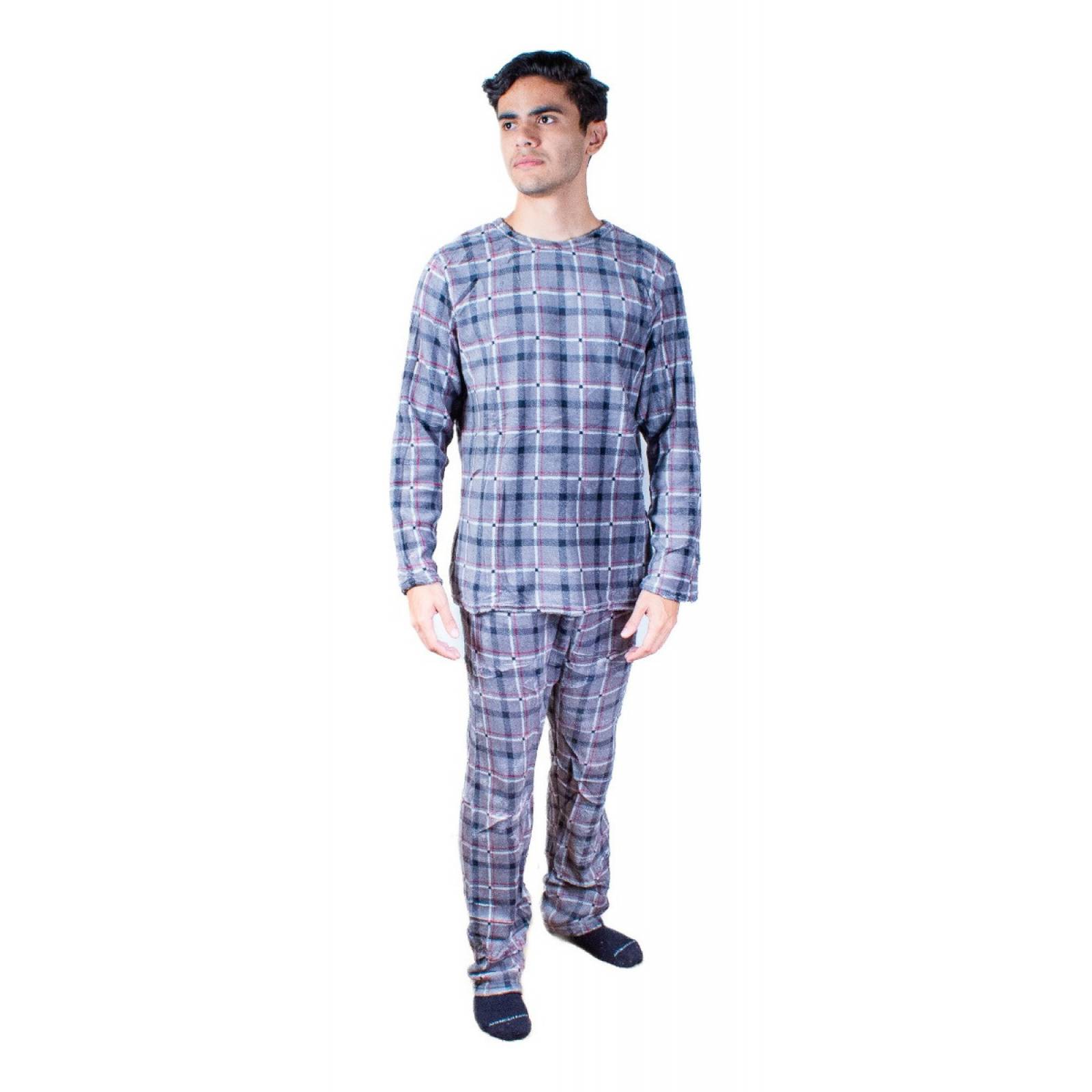 Pijama Para Hombre Unitalla Tela Polar Estampada