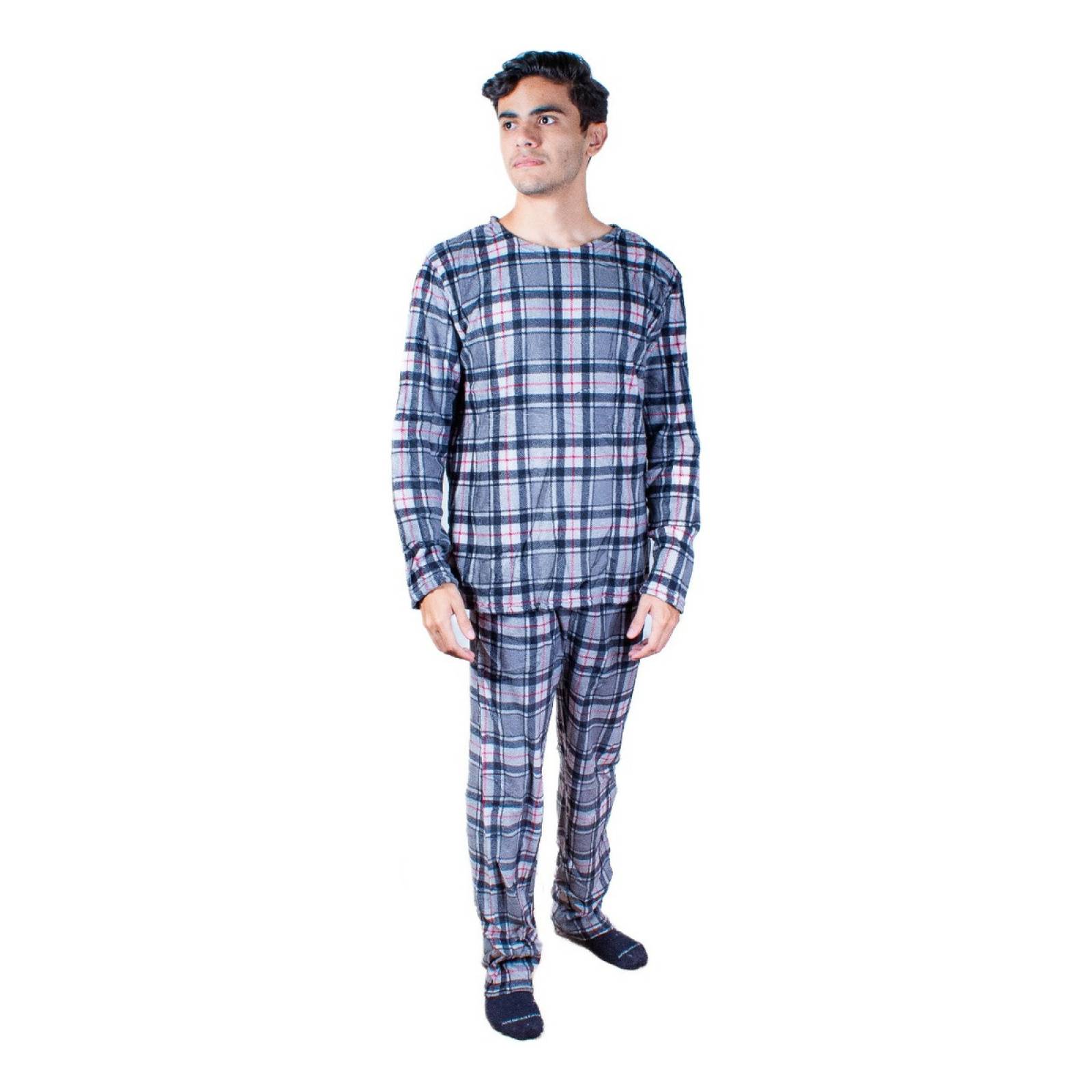 Pijama Para Hombre Unitalla Tela Polar Estampada