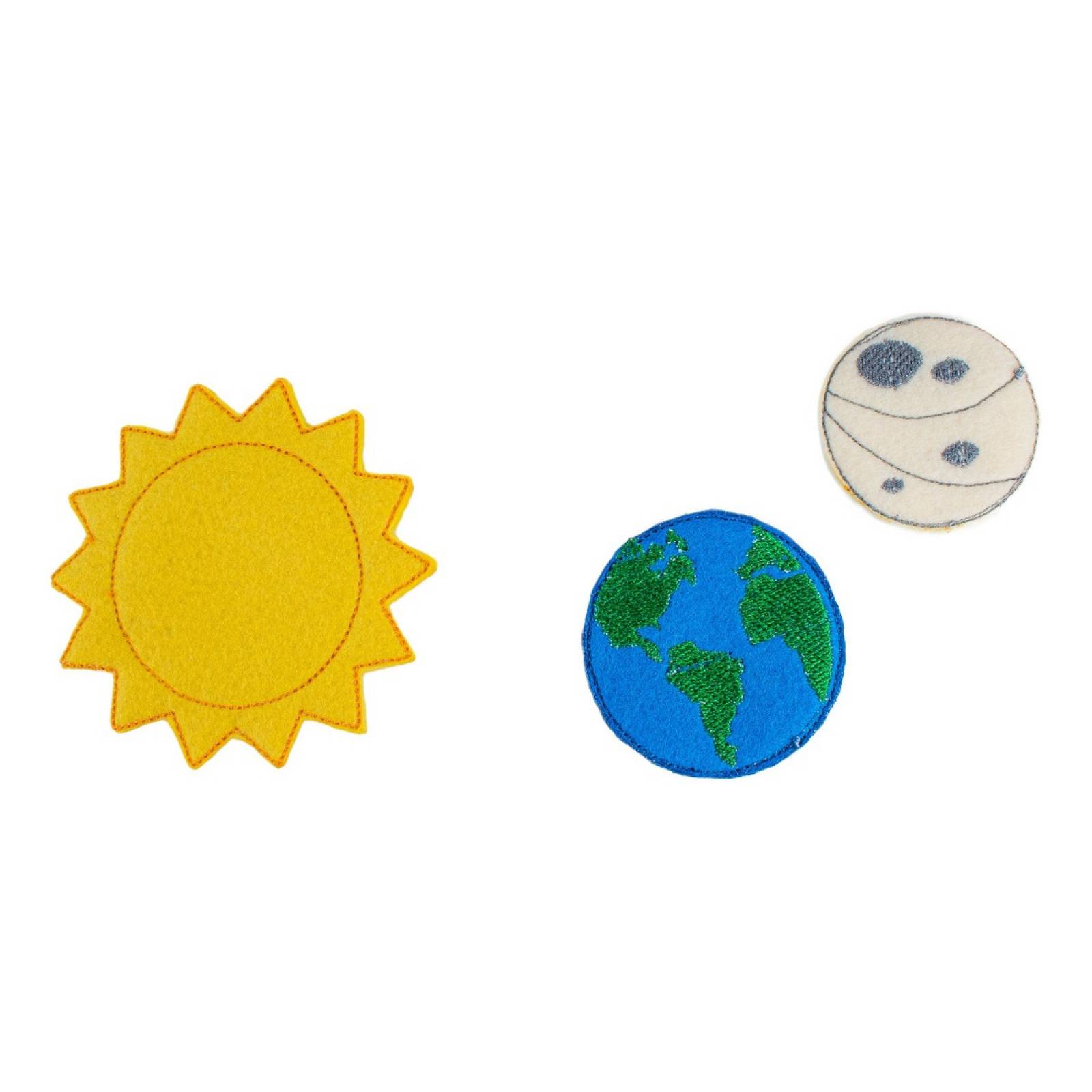 Titeres De Dedo Planetas Astronautas Extraterrestres Naves