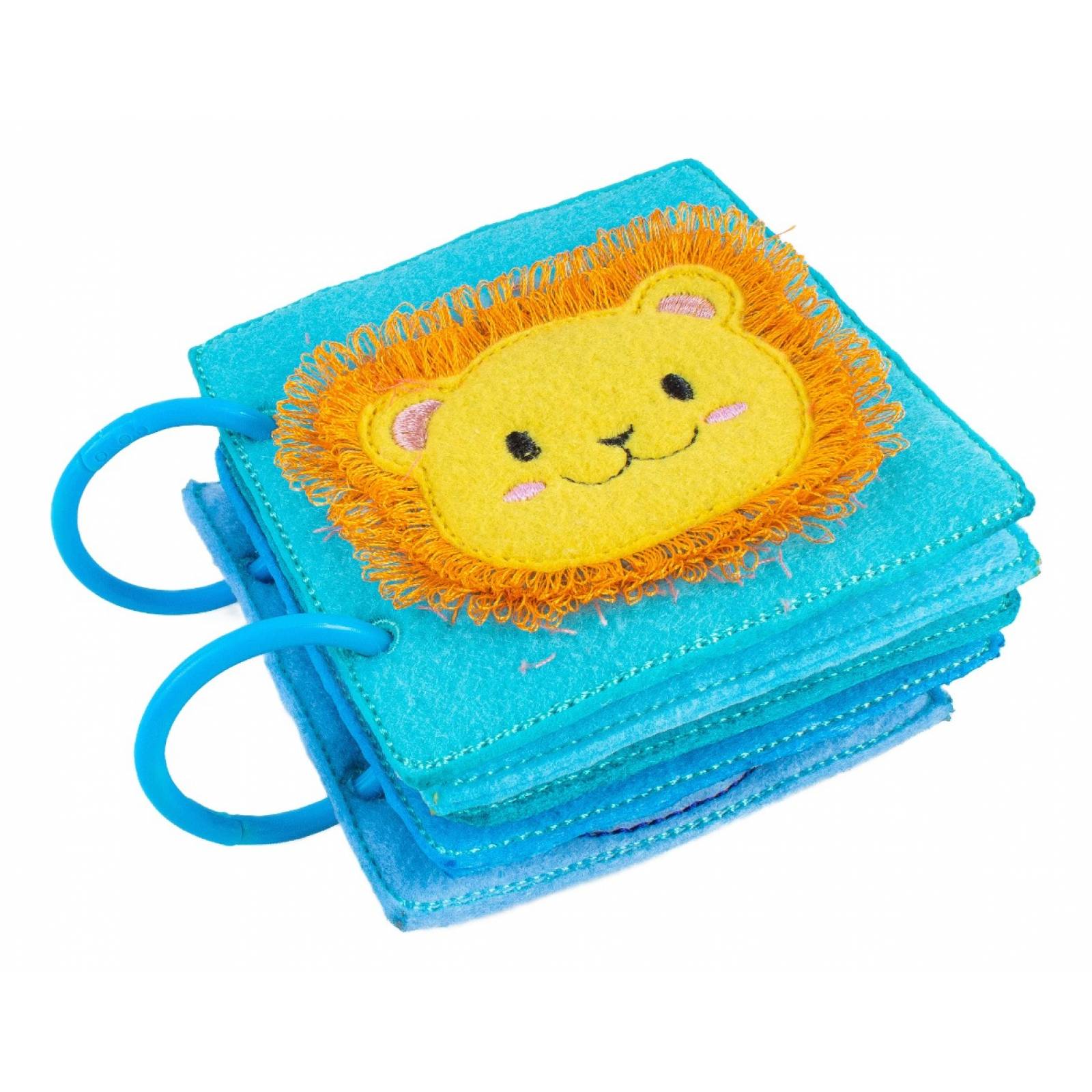 Libro Sensorial Rompecabezas Animalitos Safari