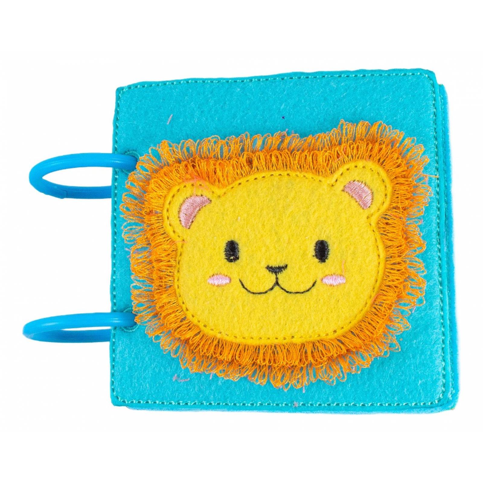 Libro Sensorial Rompecabezas Animalitos Safari