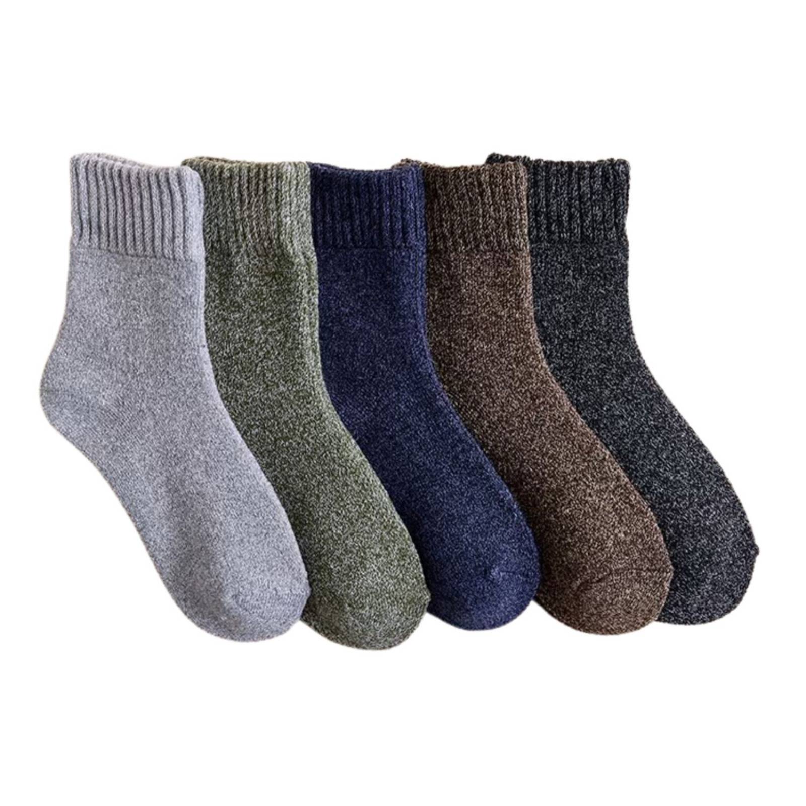 Set de calcetines de invierno para hombre.