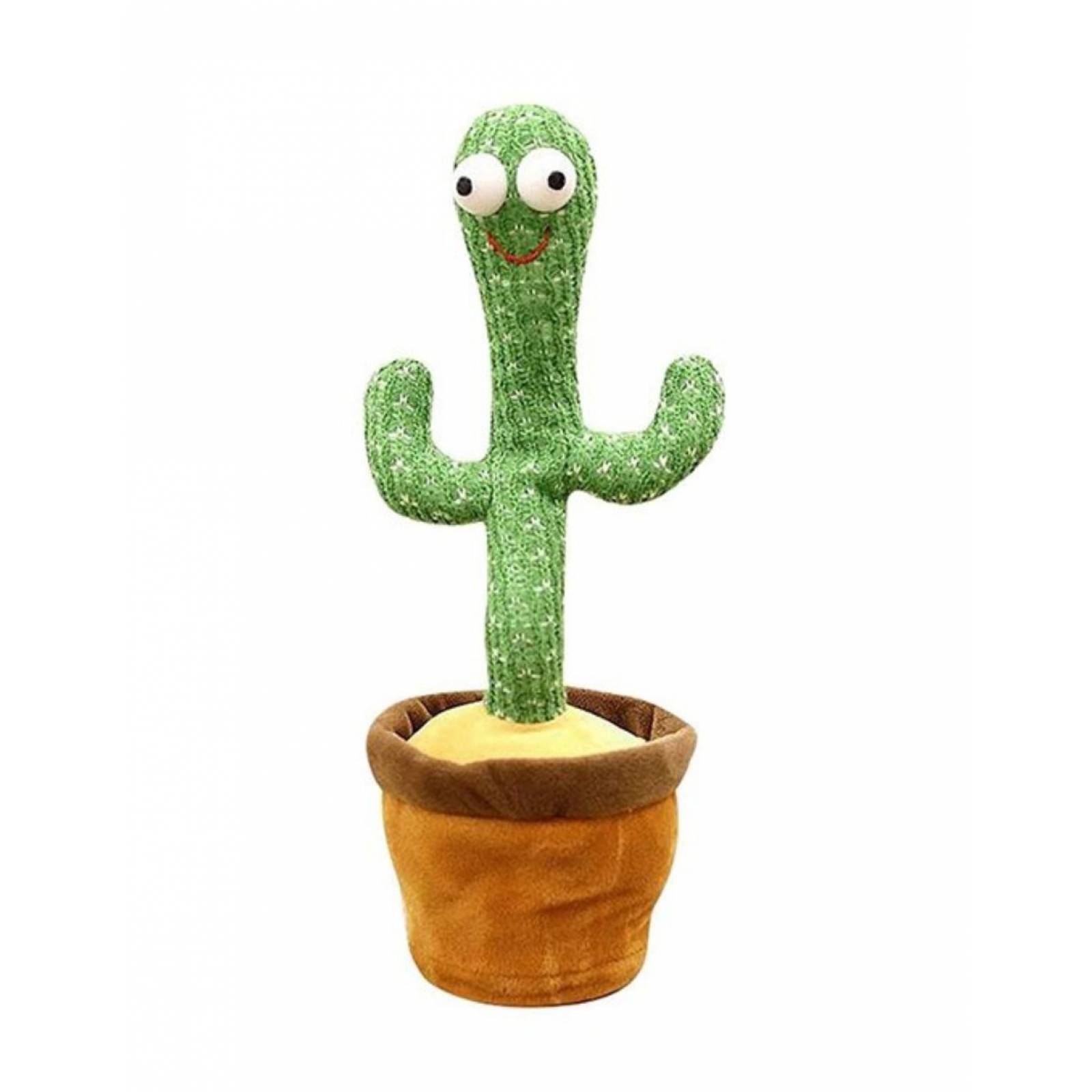 Cactus bailarin juguete interactivo parlante con musica y luz