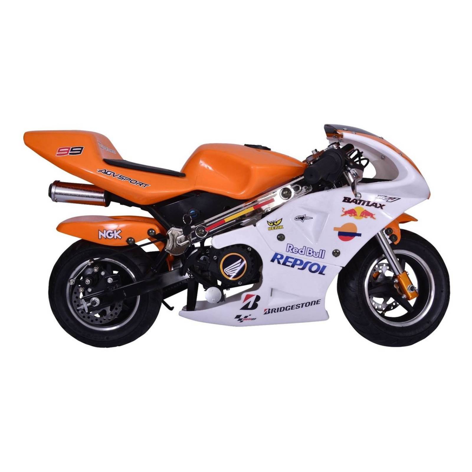 Moto Pocket A Gasolina Para Niños