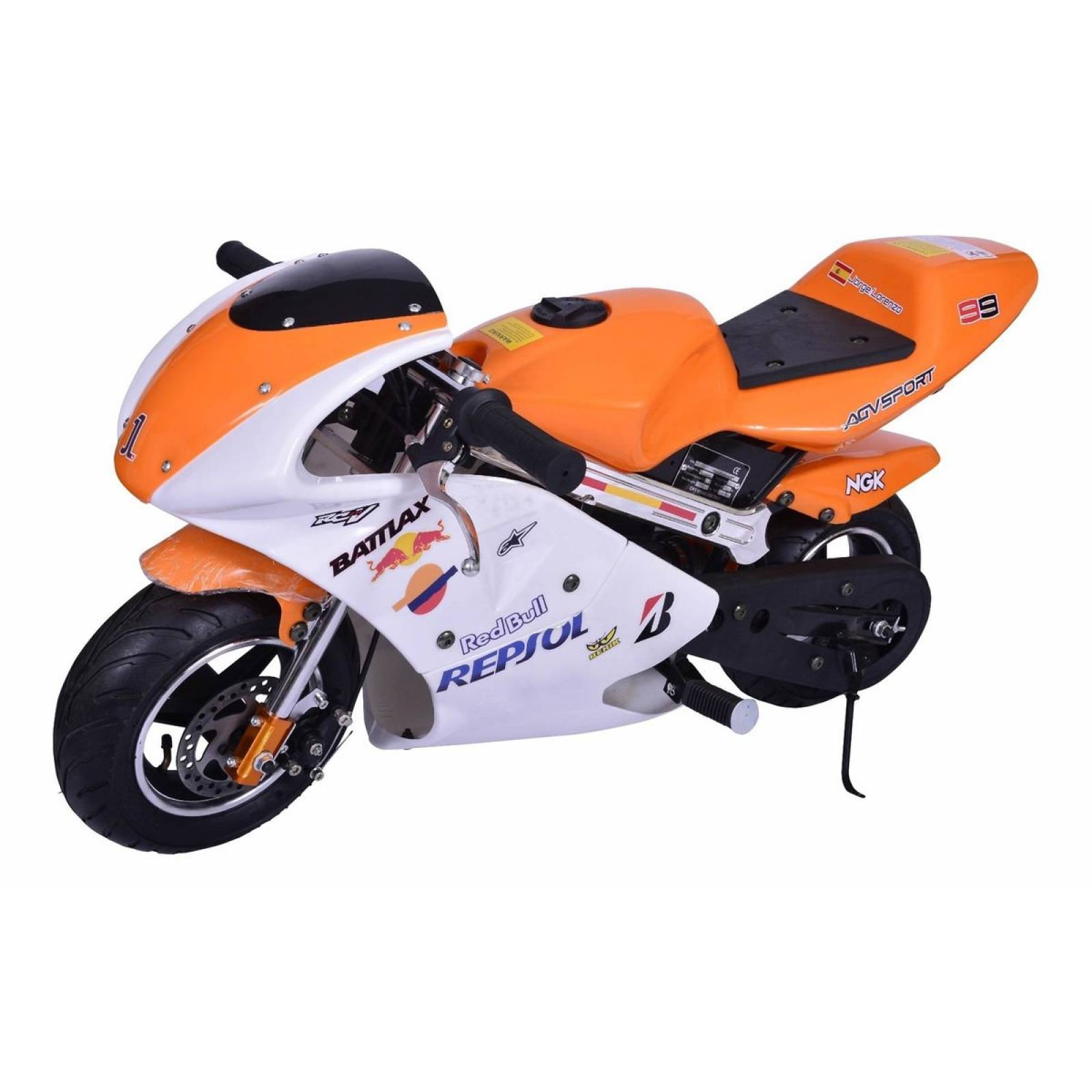 Moto Pocket A Gasolina Para Niños